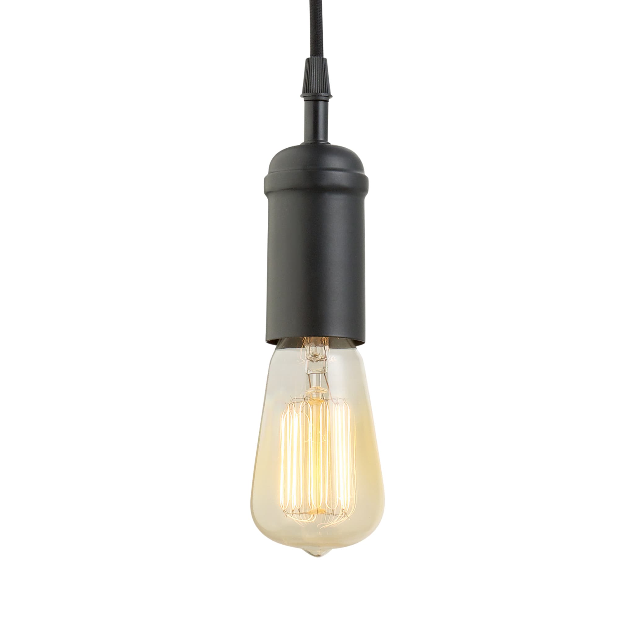 globe edison plug in pendant