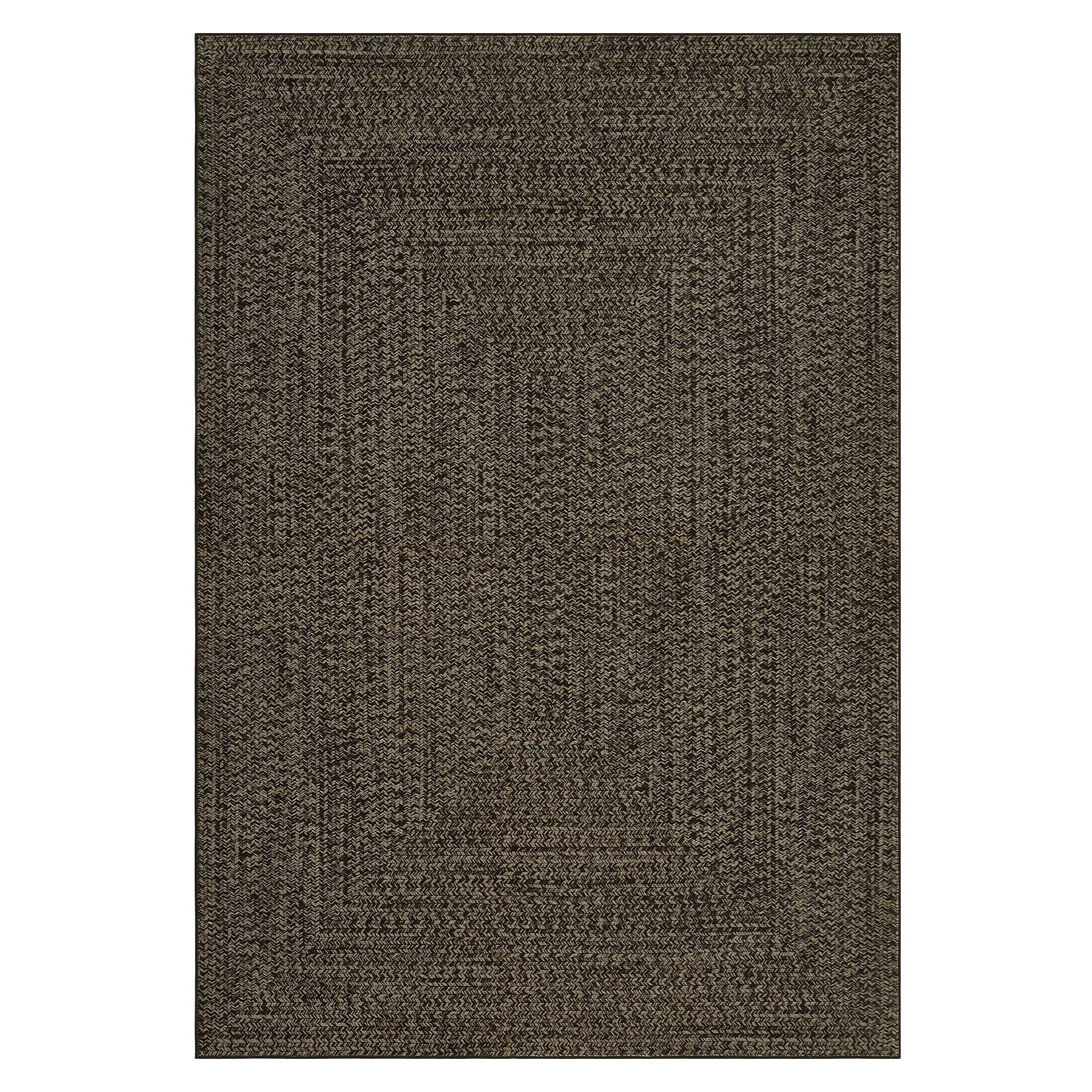 WhizMax SUNNY-PHO-16JHCYFH 3 x 5 ft Polyester Taupe Rectangular Living Room Bedroom Dining Room Office Solid Modern Machine Washable Area Rug
