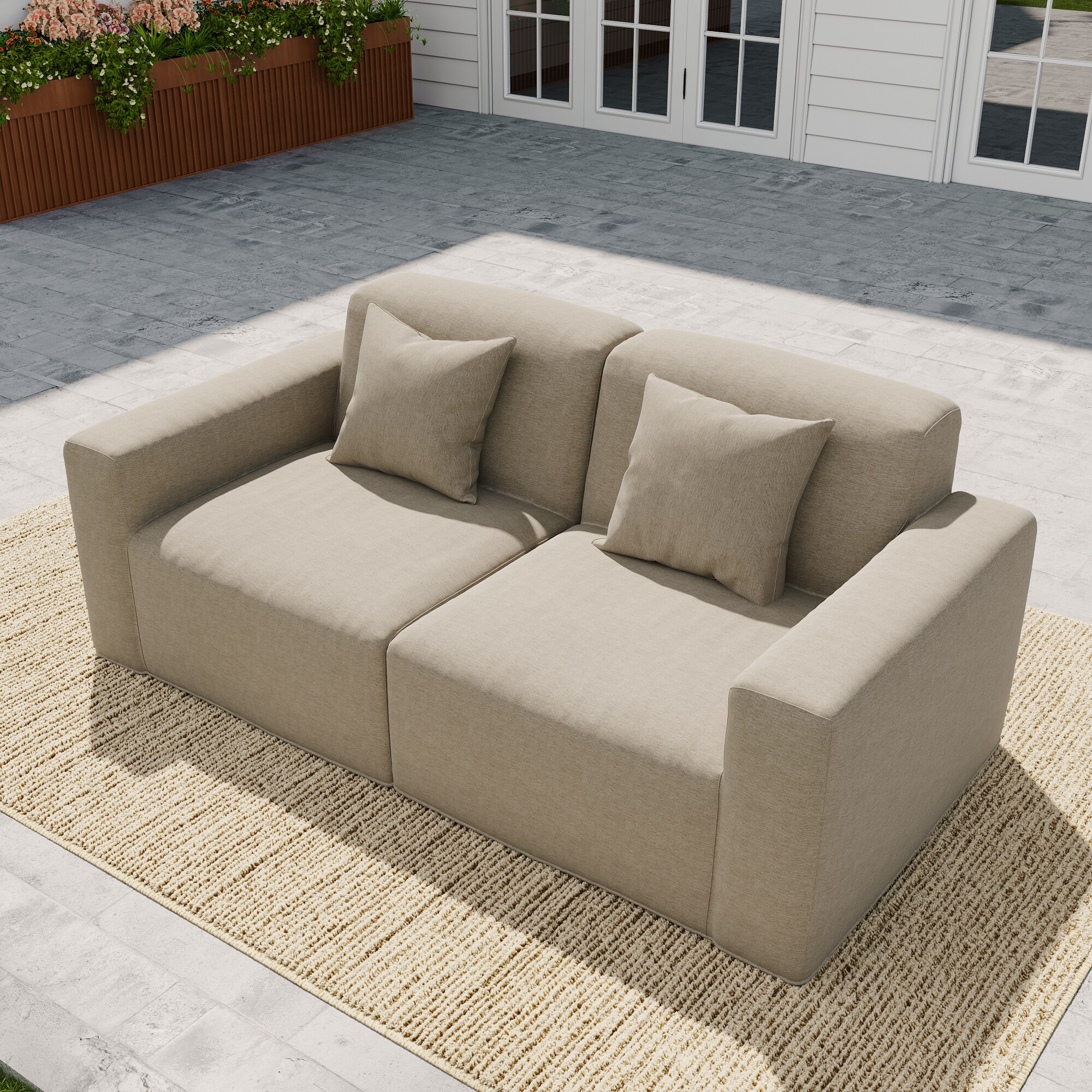 Dreamsidea LS-OP01-A-03 Patio-Sofas-Daybeds - View #2