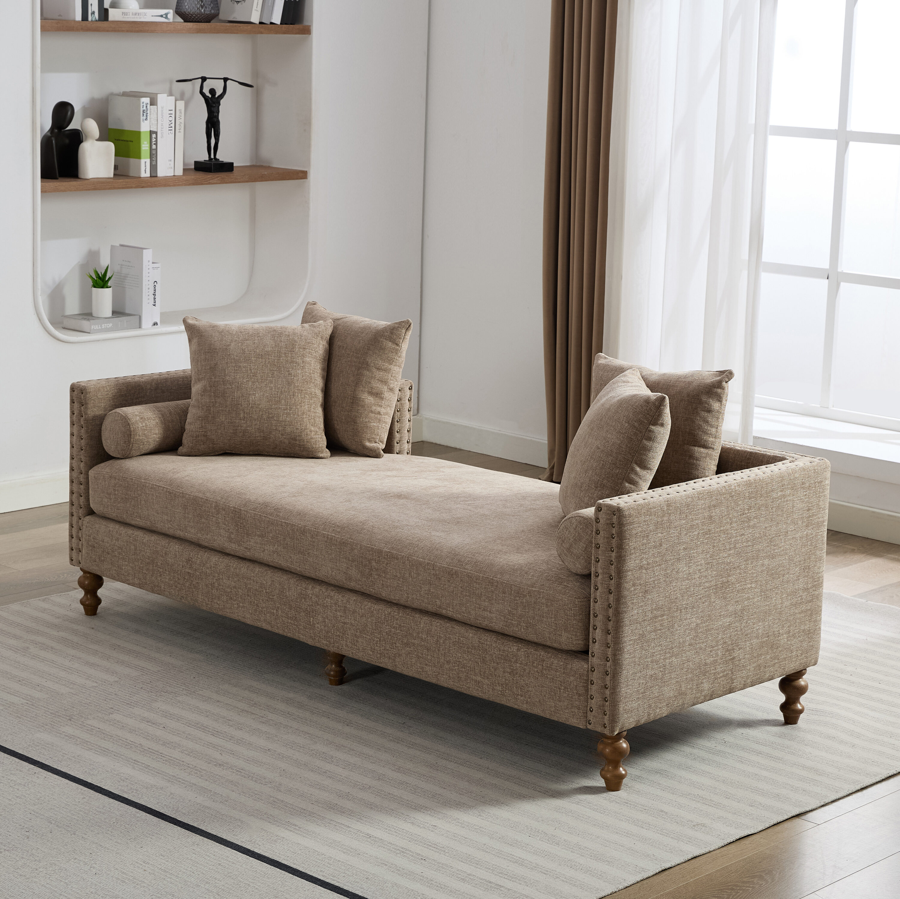 Hrinhom HC-W6106-TAUPE Sofas-Loveseats - View #5