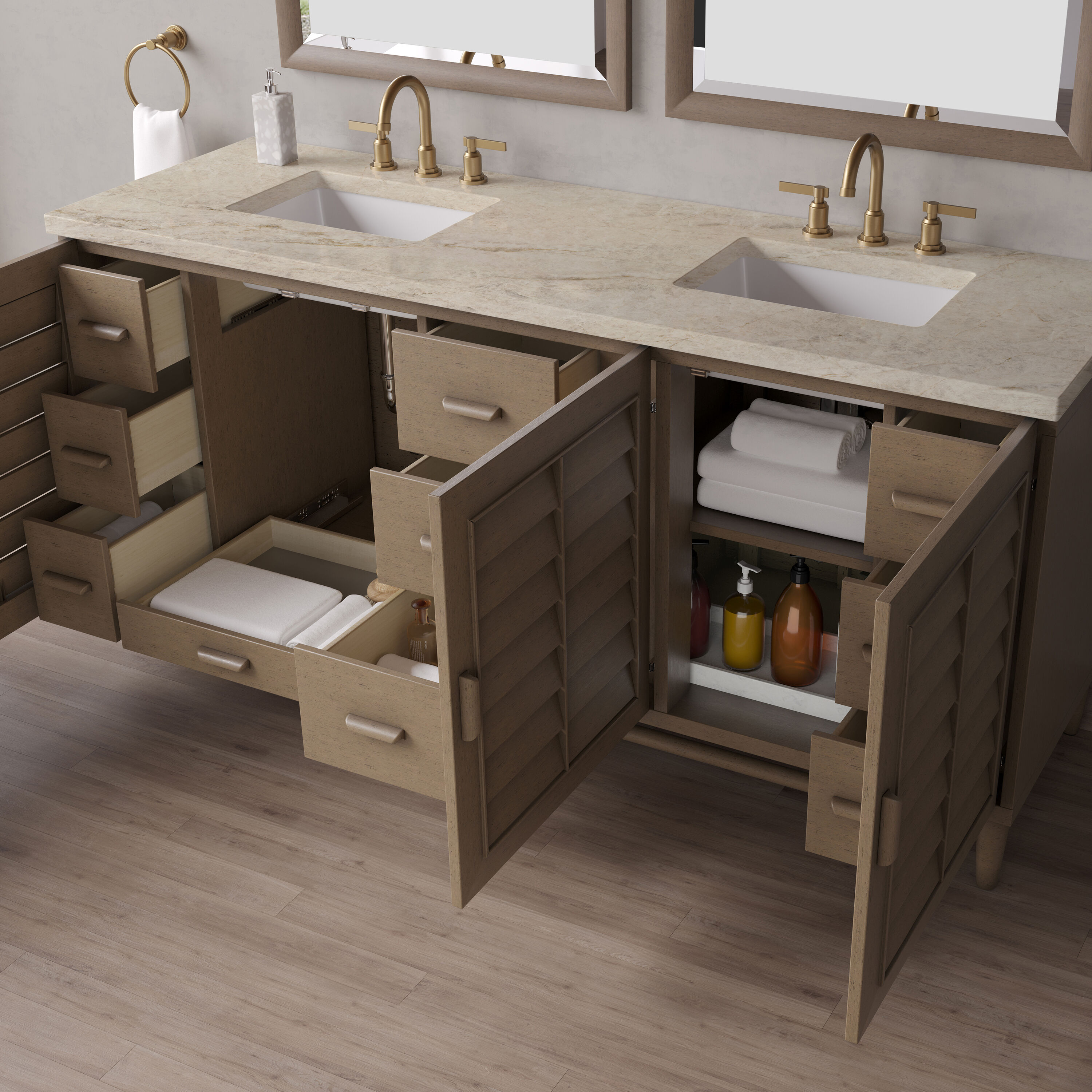 James Martin Vanities 620-V72-WW-FTJR Bath-Vanity-Combo - View #7