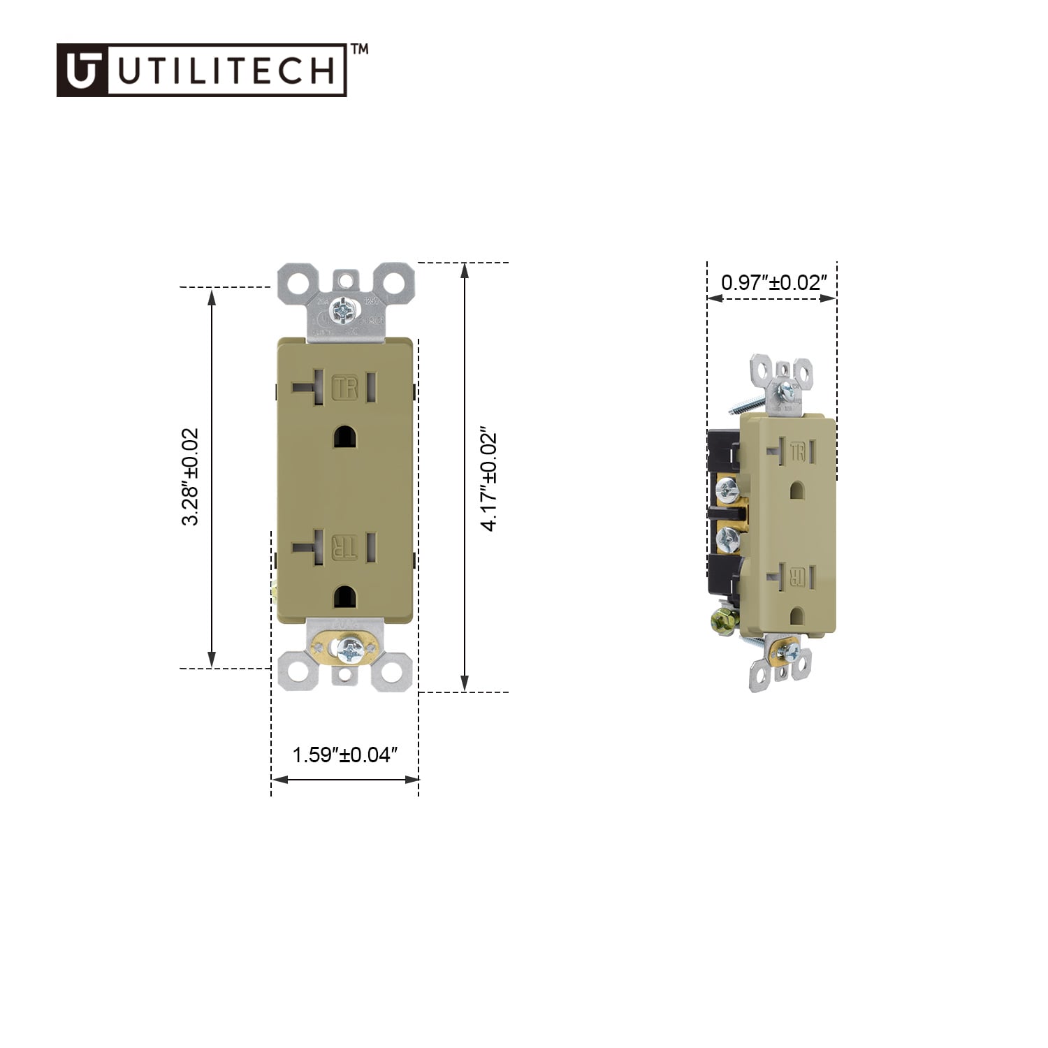 Utilitech 2008-IV10 receptacles - View #3