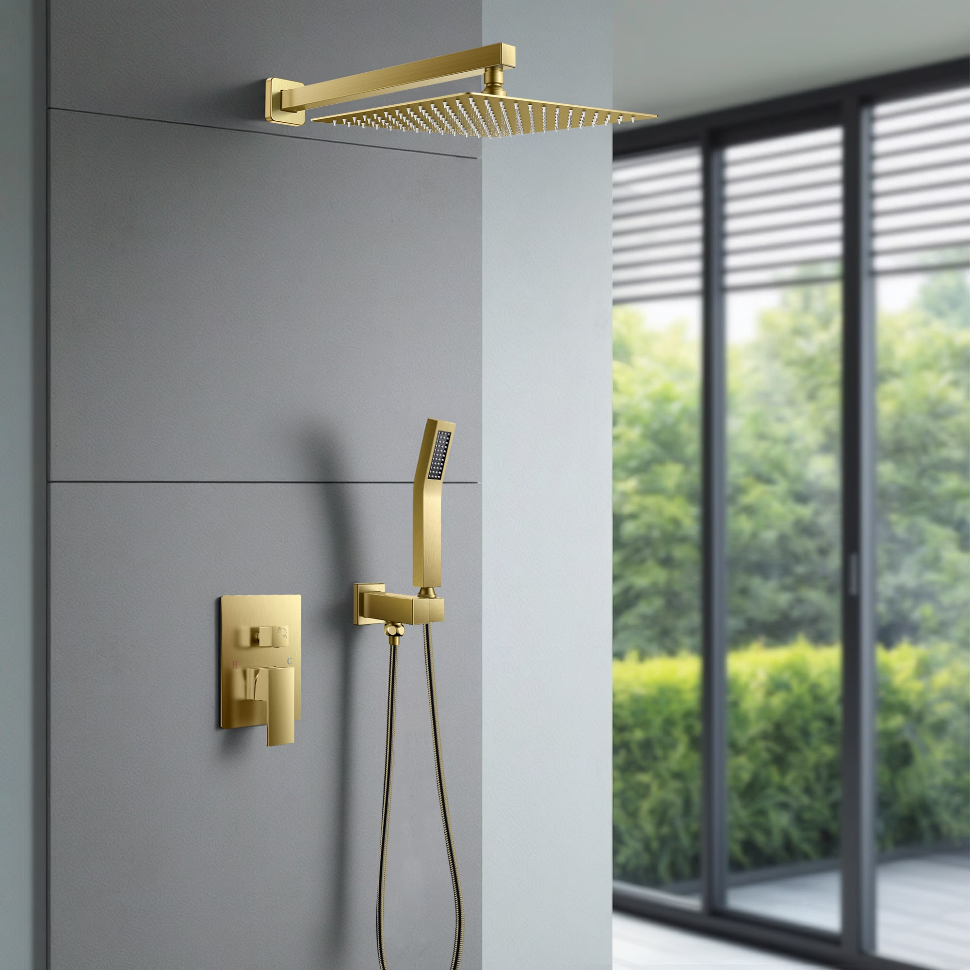 androme AD2010G12 Showerhead-Bar-Panels - View #7