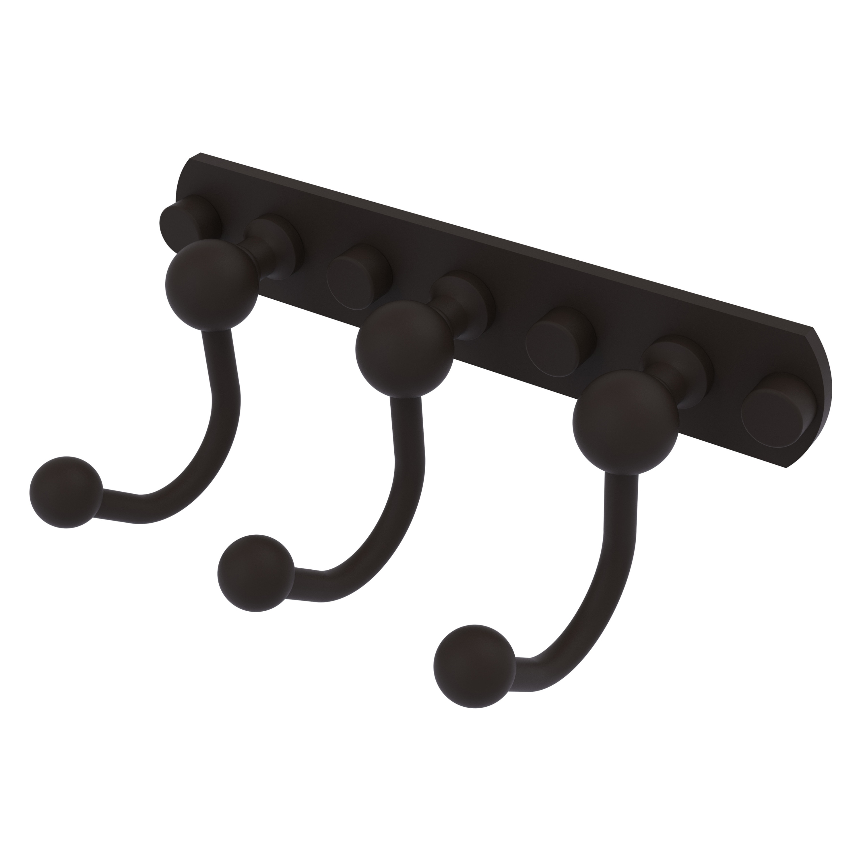 Allied Brass P1020-3-ORB Prestige Skyline Oil-rubbed Bronze Triple -Hook Wall mount Towel Hook