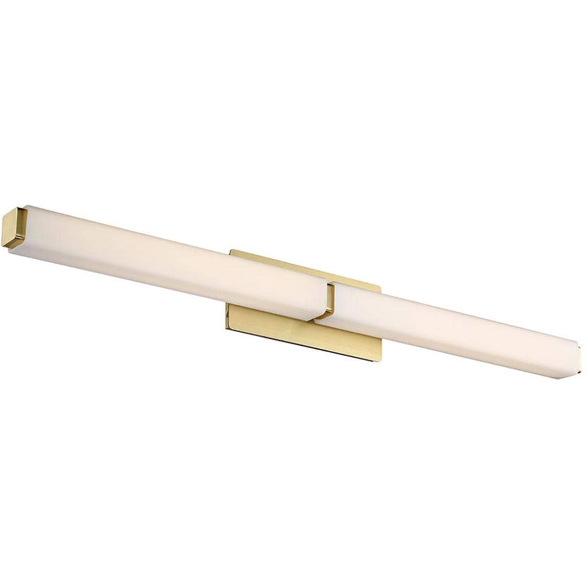 Modern Forms 1277658 WS-3139-BR Vogue Bathroom Vanity Light Brushed Brass
