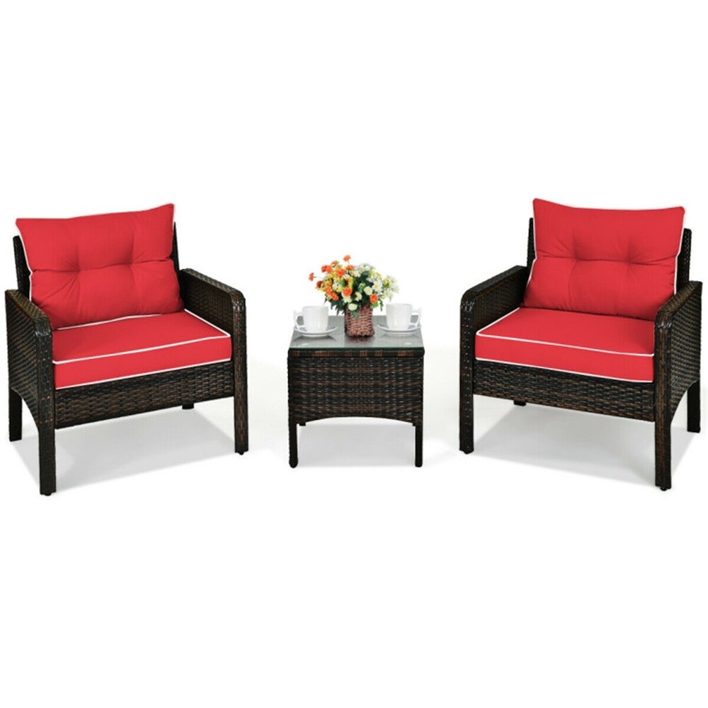 Dimakai DK-HW68639RE Patio-Conversation-Sets - View #3
