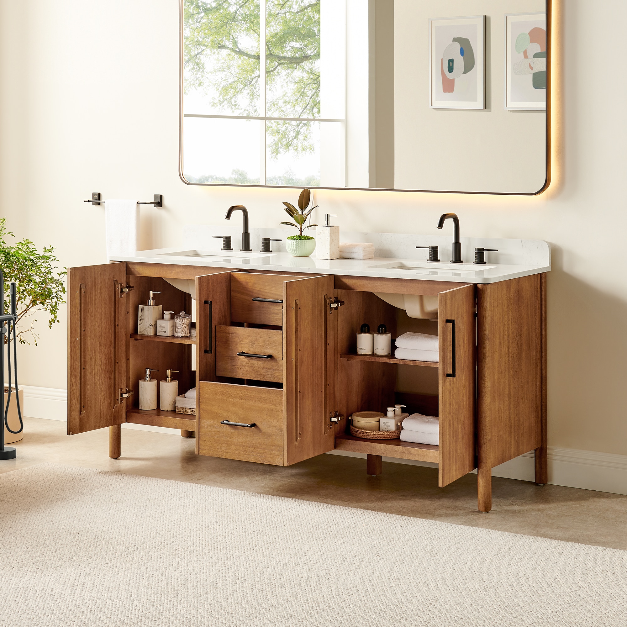 Altair 578072-MB-GW-NM Bath-Vanity-Combo - View #4