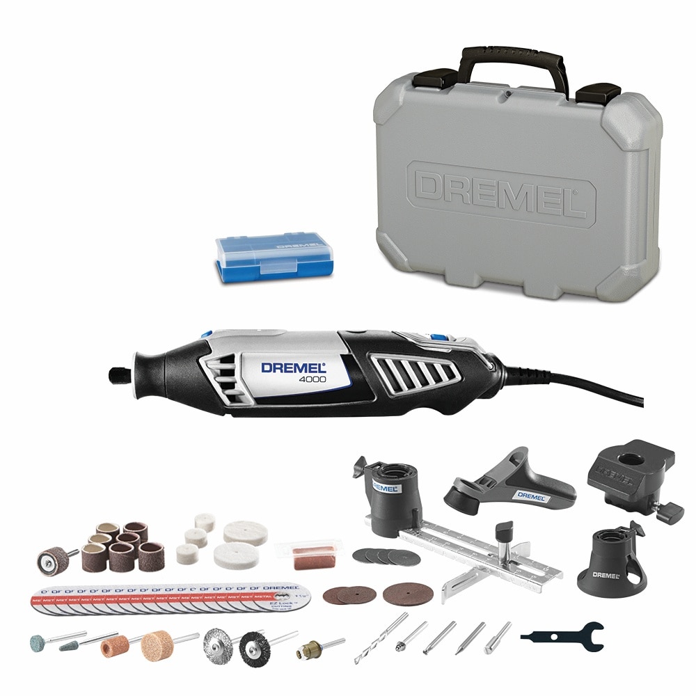 Dremel 4000 Variable Speed Corded Routing Rotary Tool Kit in the
