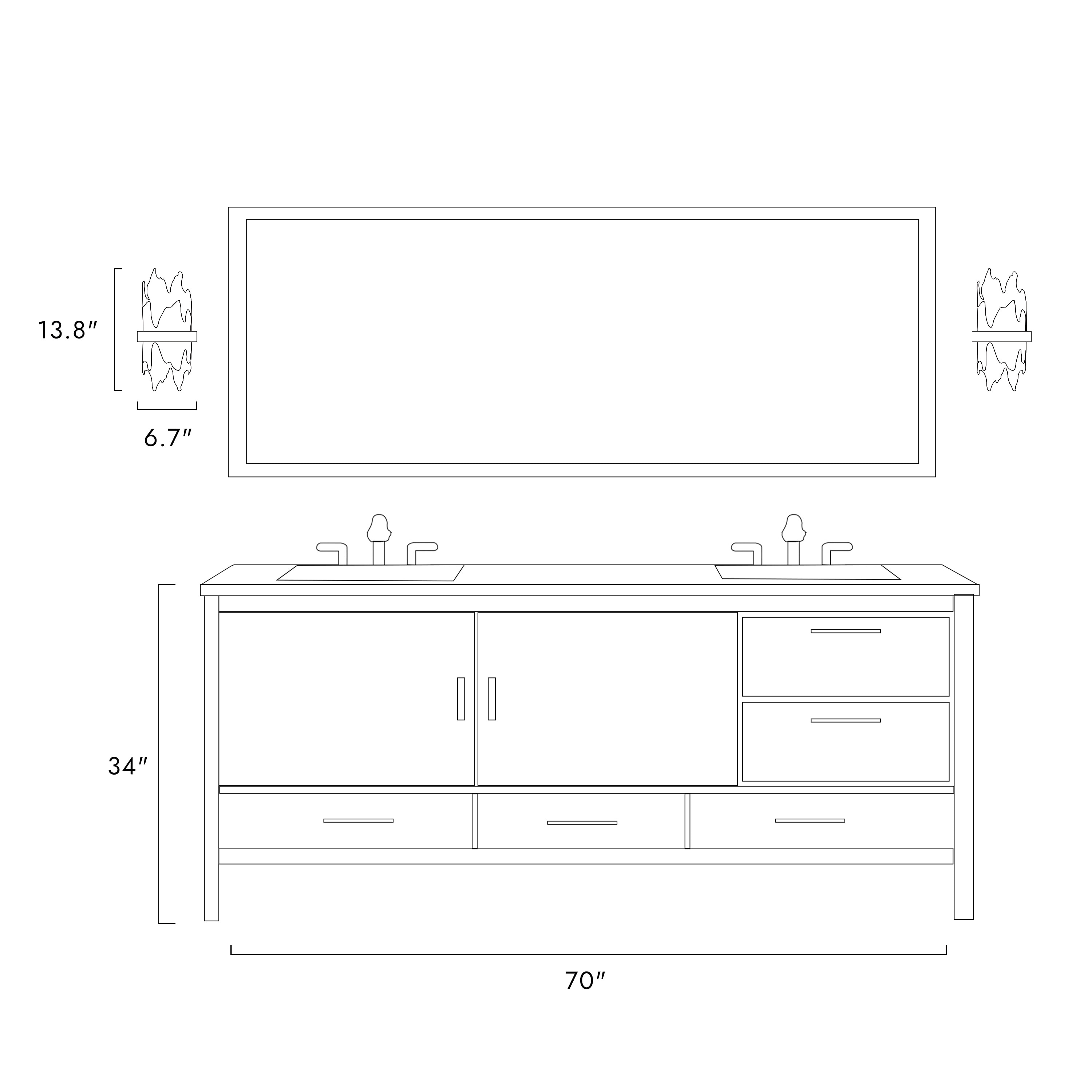 LNC Synthienniser 4-in W 1-Light Satin Gold Modern/Contemporary LED ...