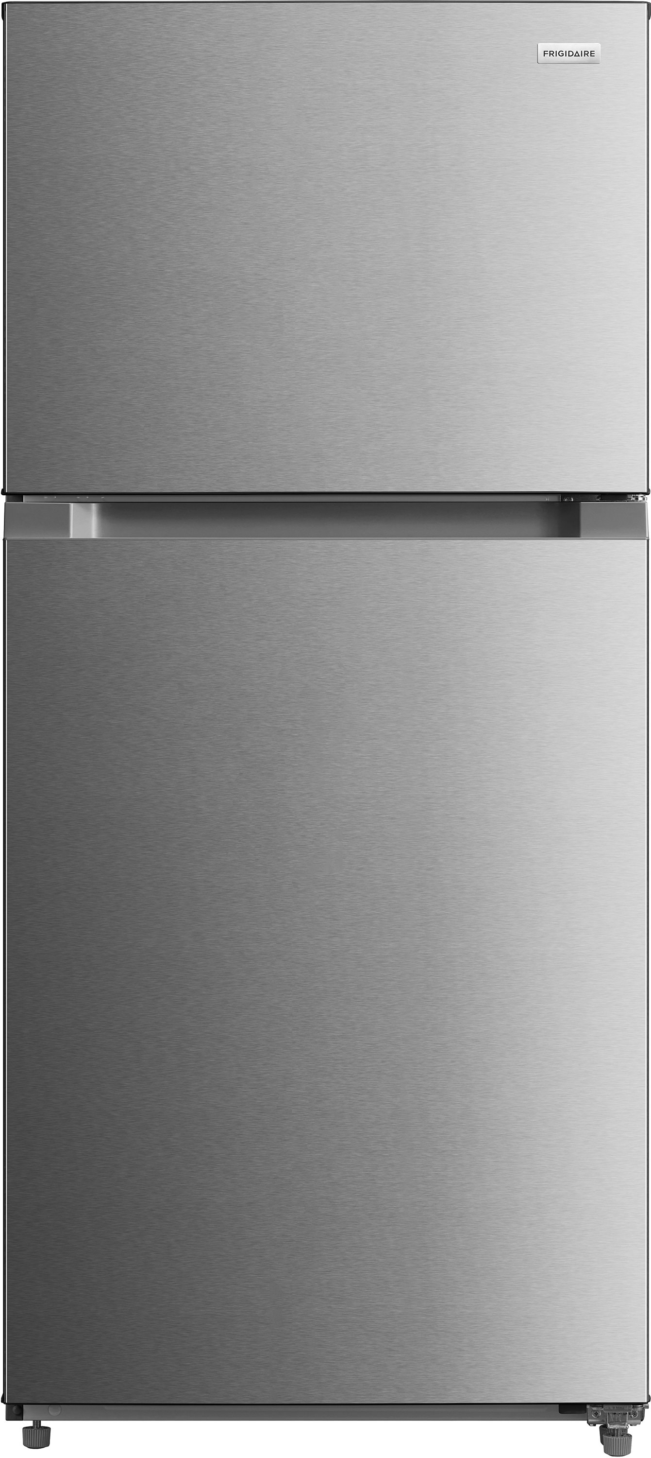 Frigidaire 18.6-cu ft Standard-Depth 30-in Wide Top-Freezer Refrigerator ( Fingerprint-Resistant Stainless Steel Look ) ENERGY STAR Certified #FRTE1936AV