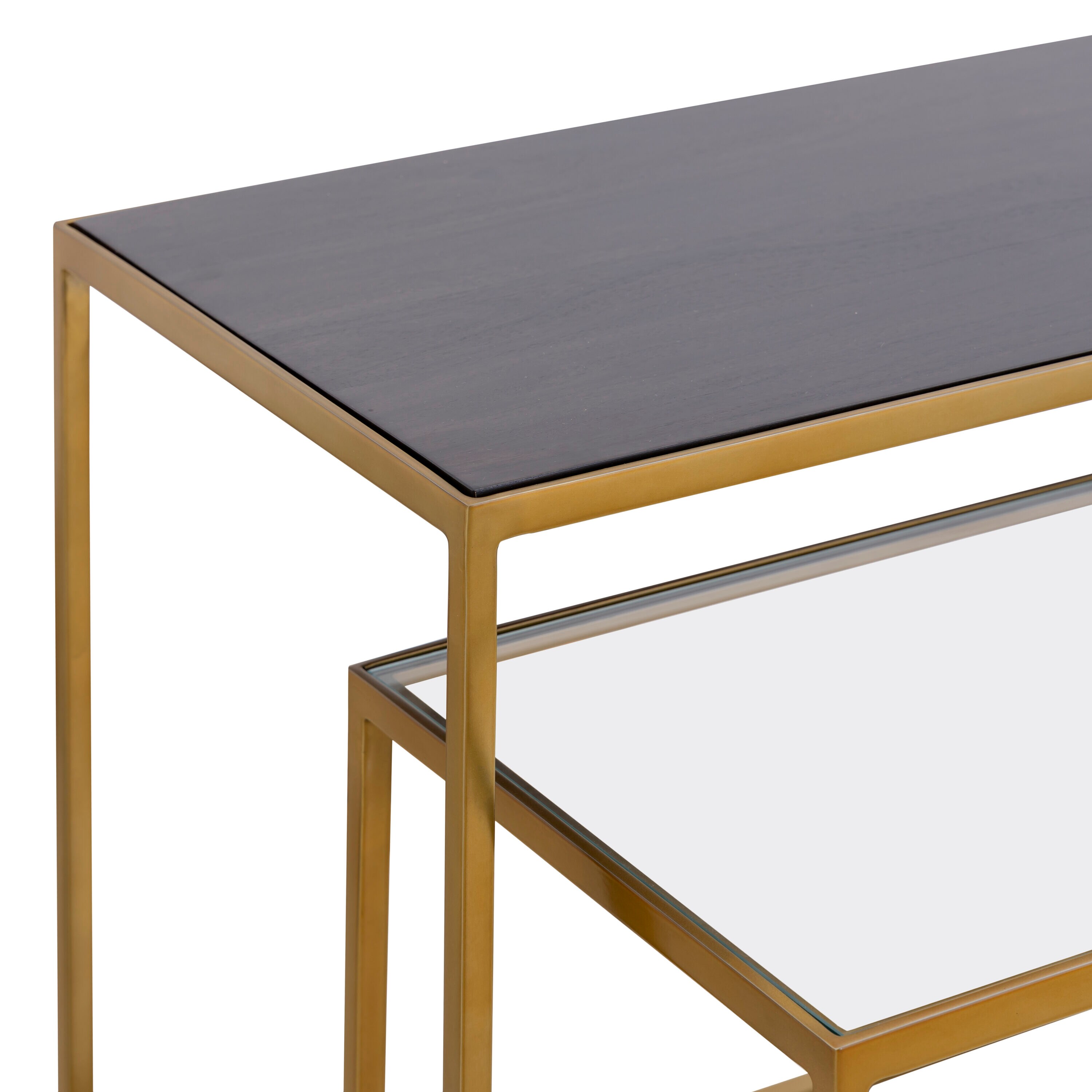 Westmore by ELK Lighting Salina Modern Brown Console Table in the