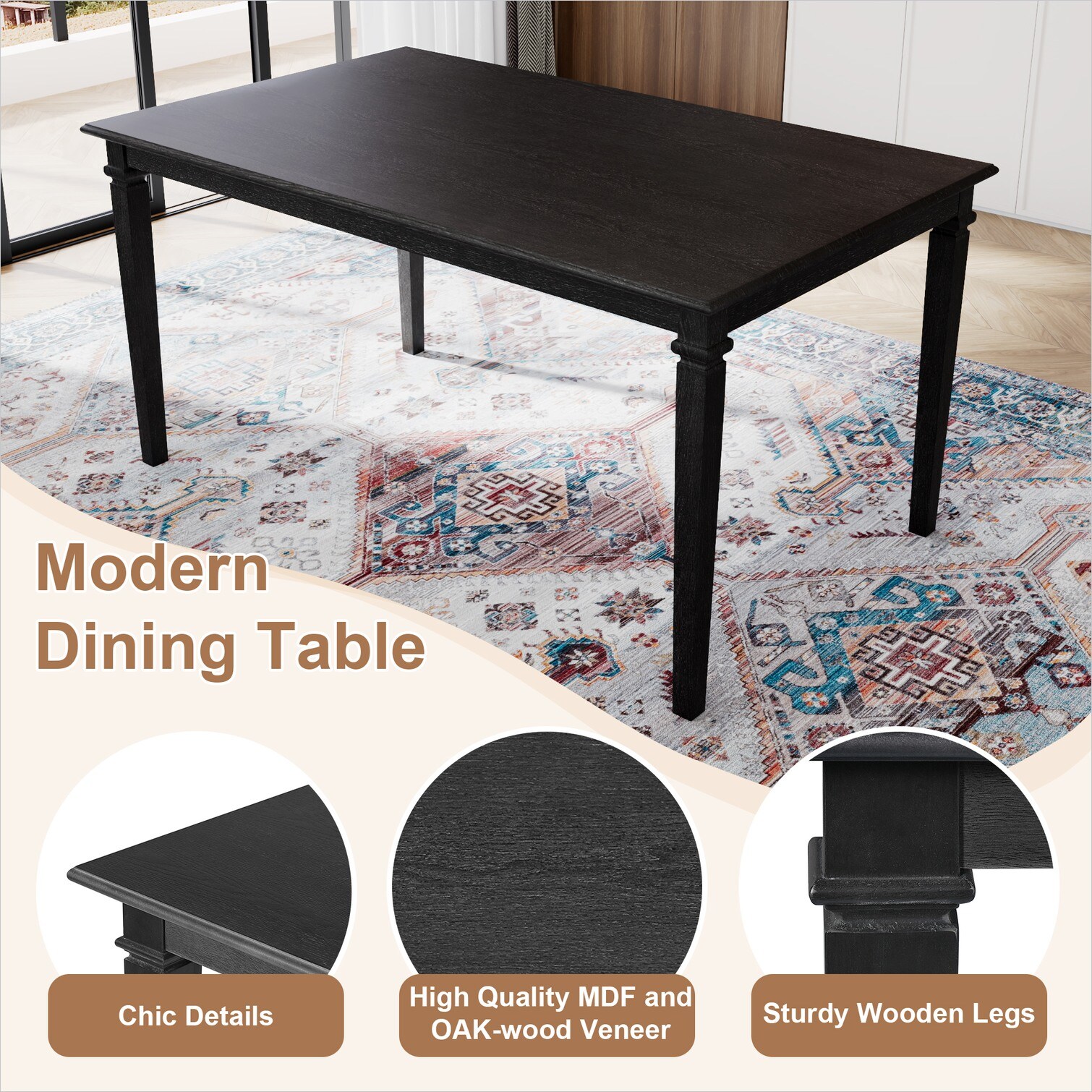 Watnature B6KSO2ZCNMX7 Dining-Sets - View #6