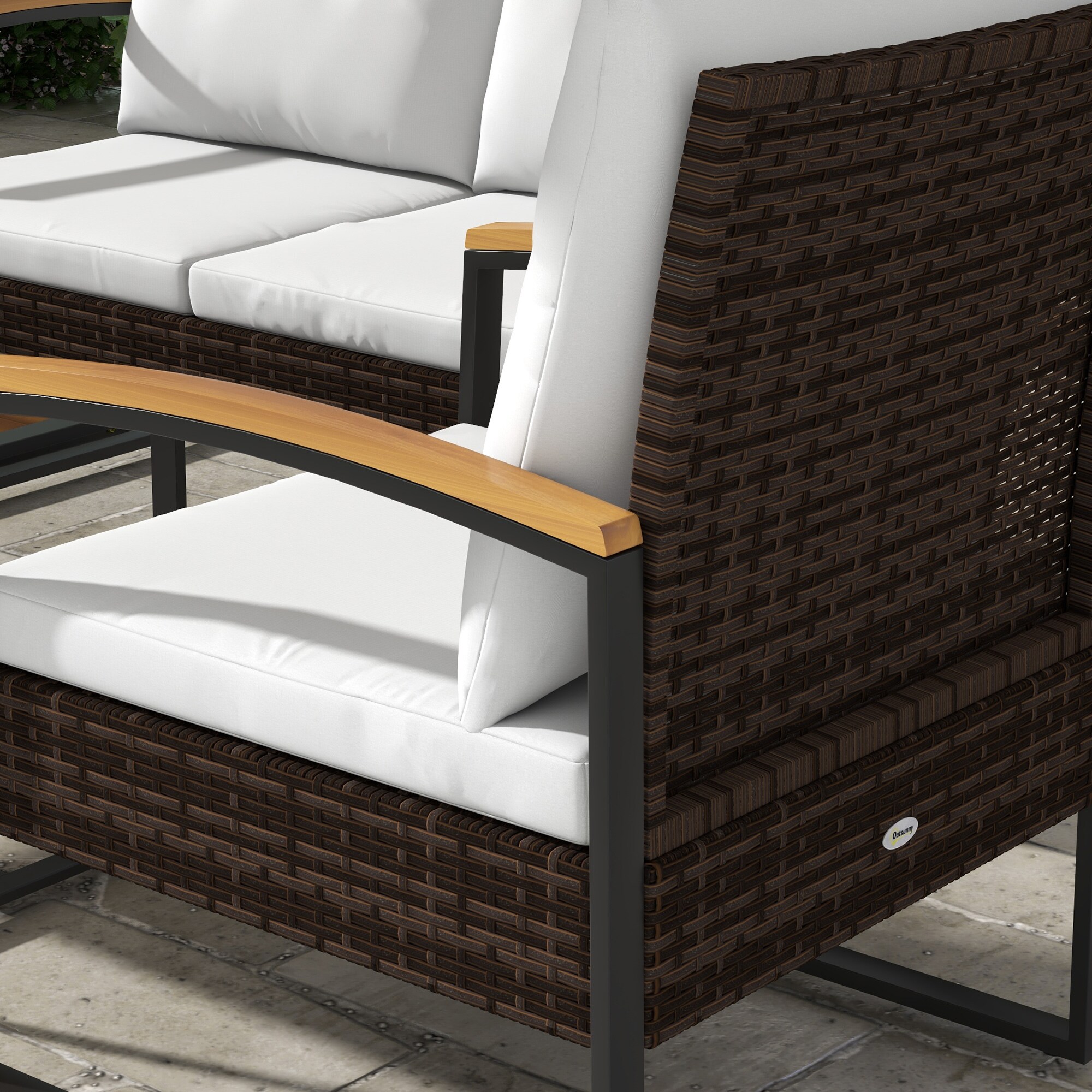 Outsunny 860-344V00WT Patio-Conversation-Sets - View #7