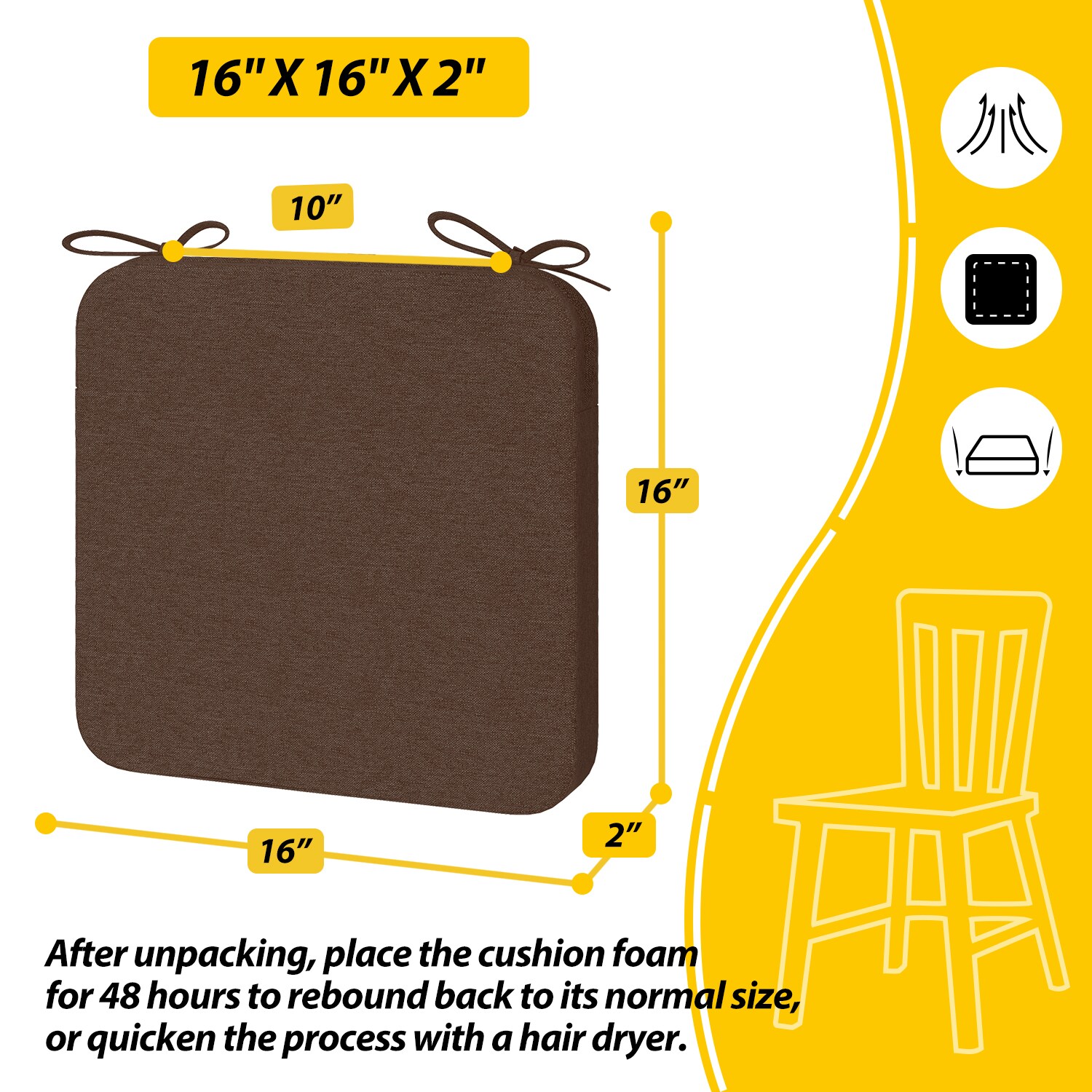 PL-MT-IVORY-4 Indoor-Chair-Cushions - View #3