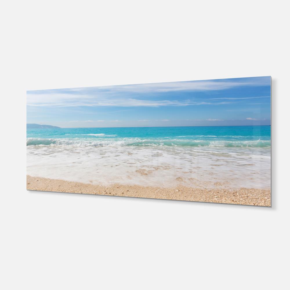 Designart 12-in H x 28-in W Coastal Metal Print at Lowes.com