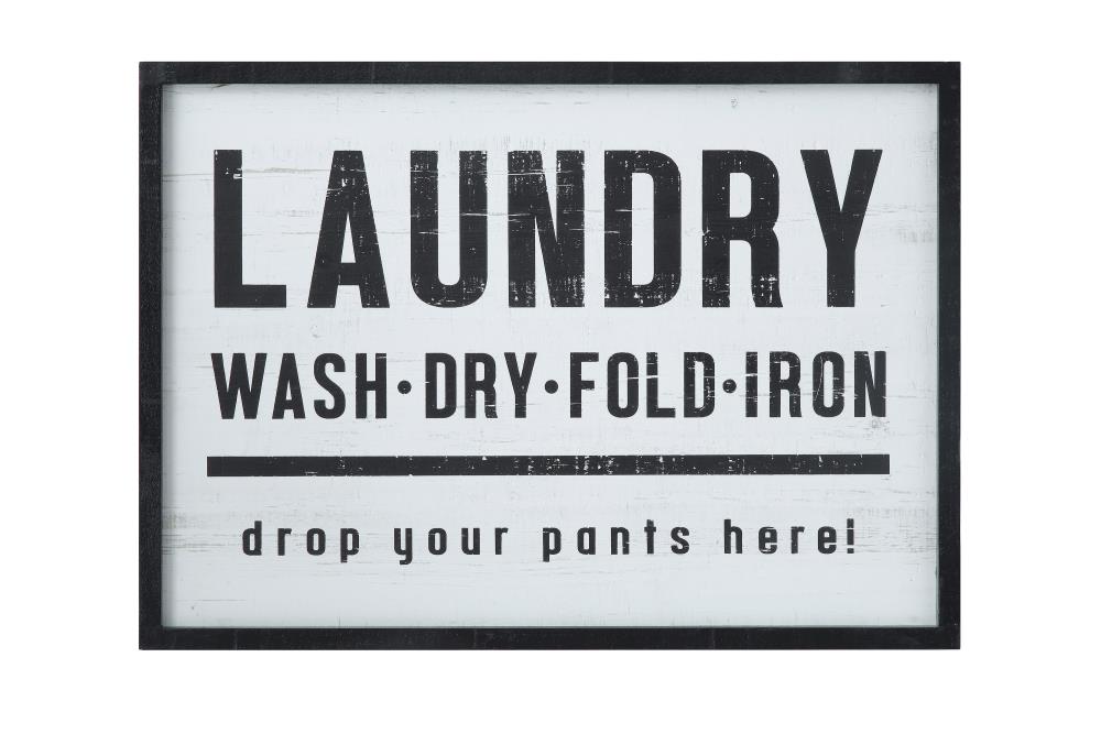 Laundry Room Drop Your Pants Here Sign  The Renmy Store  The Renmy Store  Homewares  Gifts