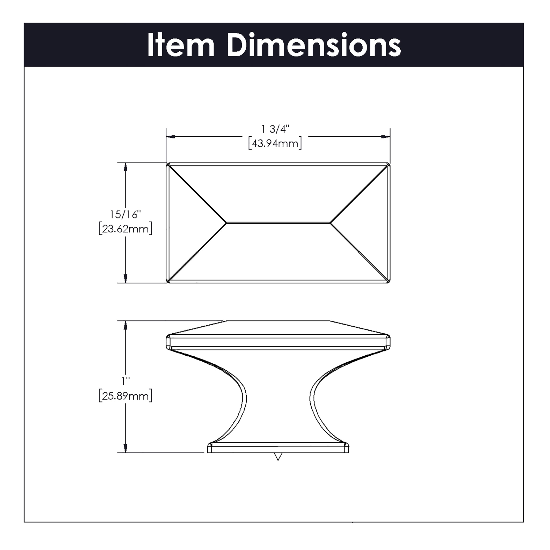 Hickory Hardware P2151-PN-10B Cabinet-Knobs - View #4