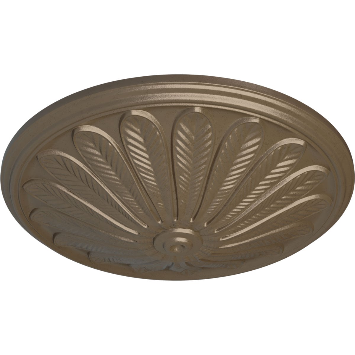 Ekena Millwork CM25BRWSS Ceiling-Medallions - View #2