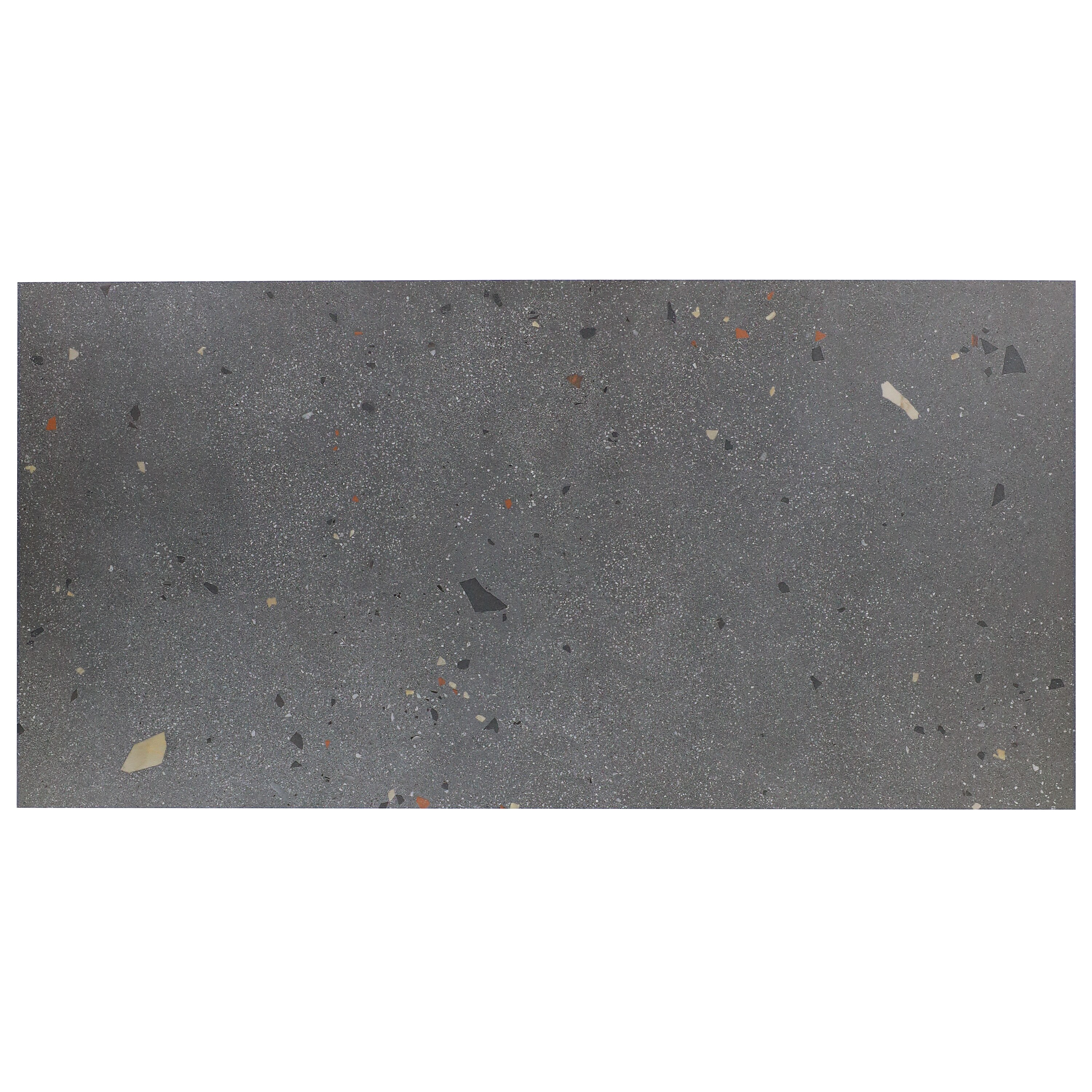 Artmore Tile EXT3RD109337 Mamba Charcoal Gray 8 in. x 8 in. Matte Porcelain Cement Look Floor and Wall Tile Sample