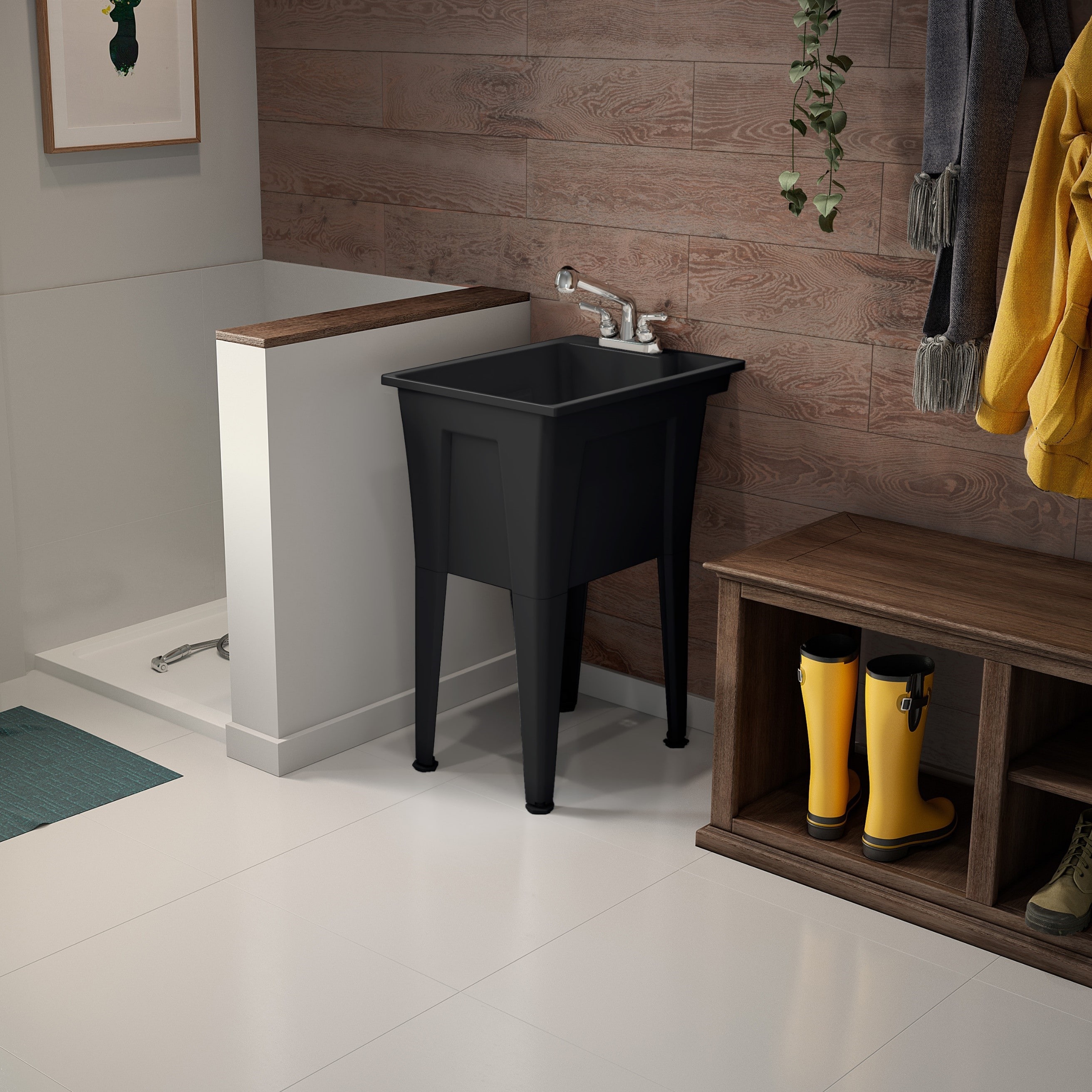 RuggedTub B18BK1 Laundry-Tubs-Utility-Sinks - View #3