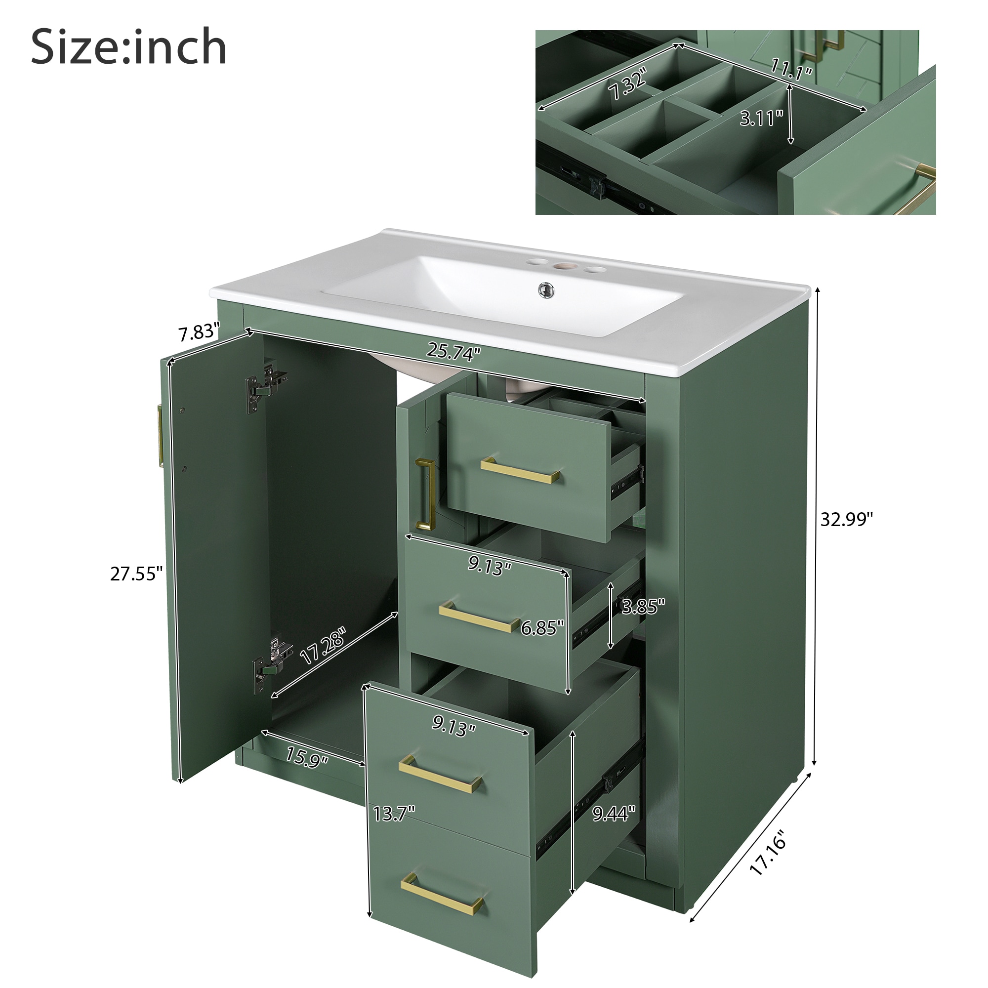 LOVMOR SF-M-N710P191947F Bath-Vanity-Combo - View #8