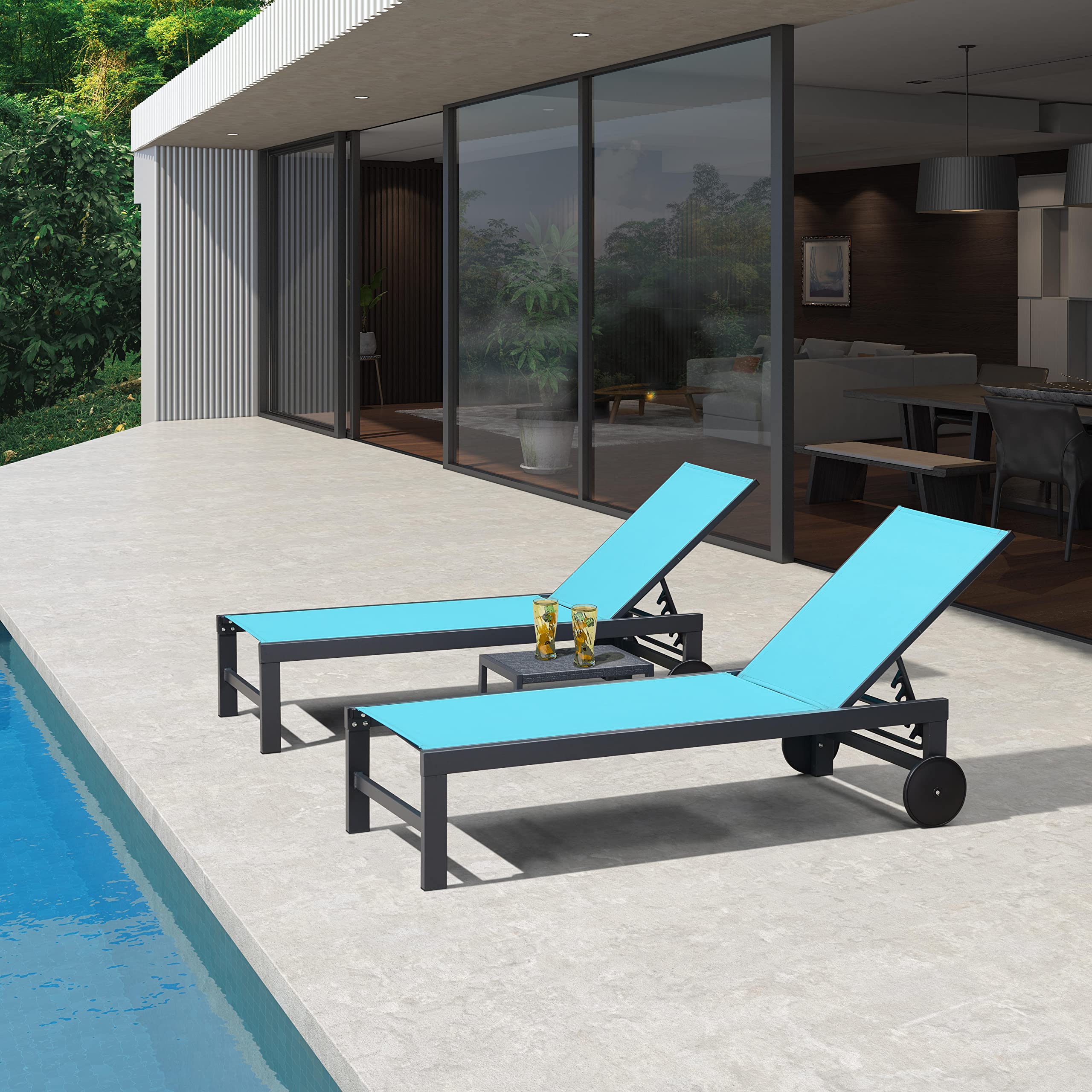 PURPLE LEAF LS04-CLS03-ZJ-BL Patio-Chairs - View #3