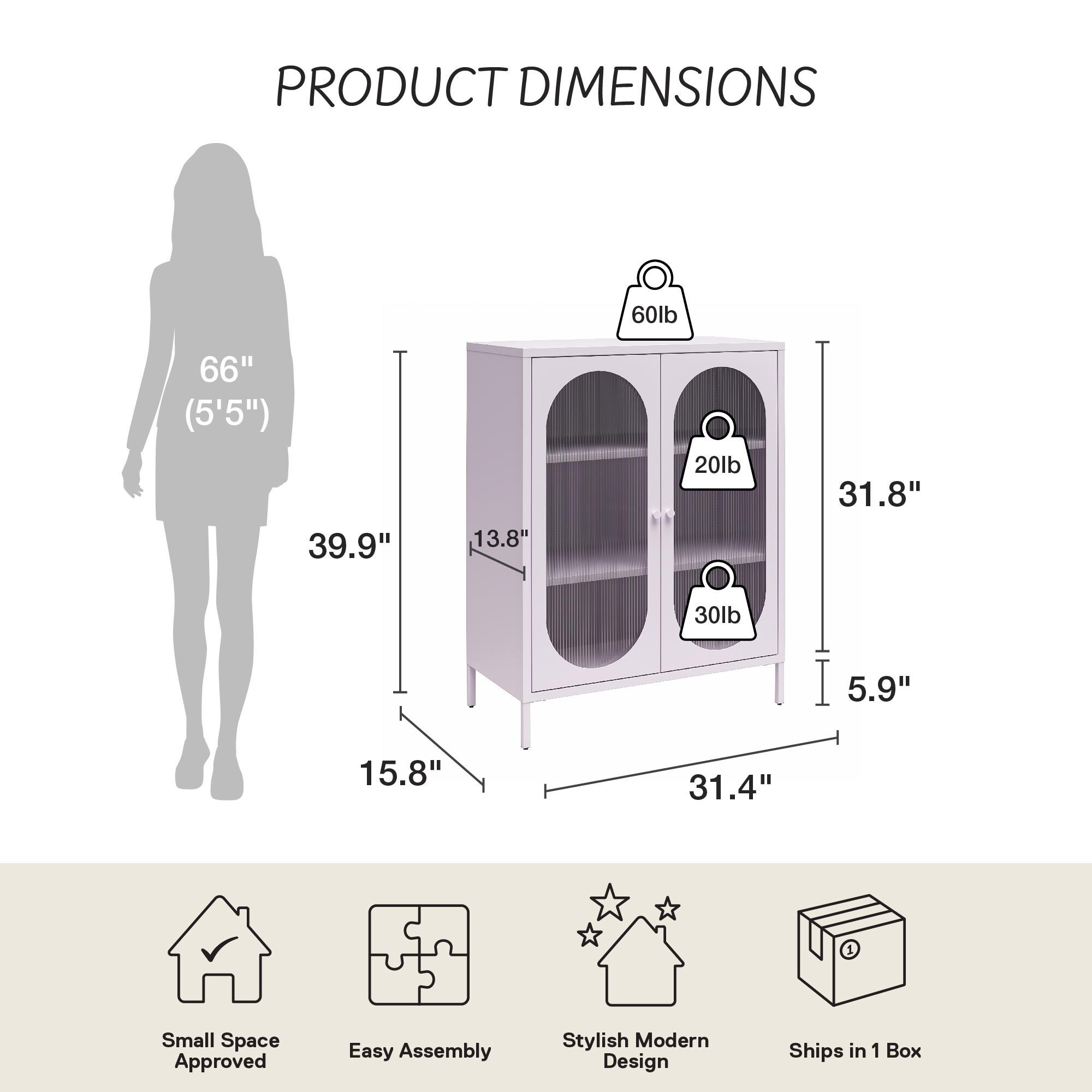 Siavonce XH60430 Utility-Storage-Cabinets - View #2
