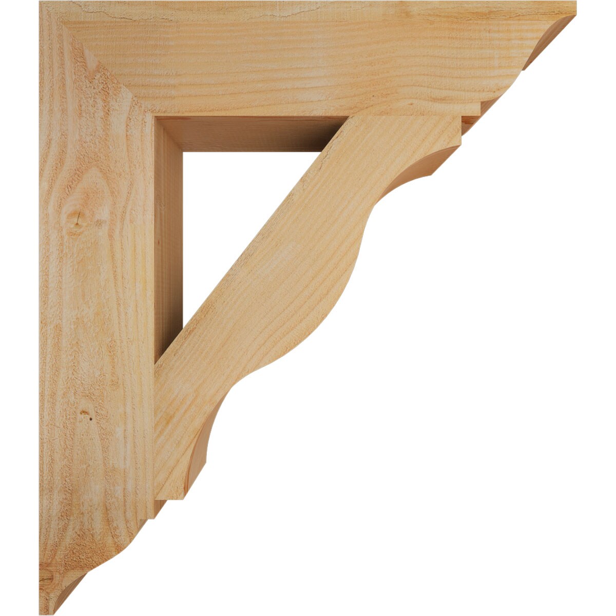 Ekena Millwork BKT06X28X32FST01RDF Exterior-Brackets-Braces - View #3