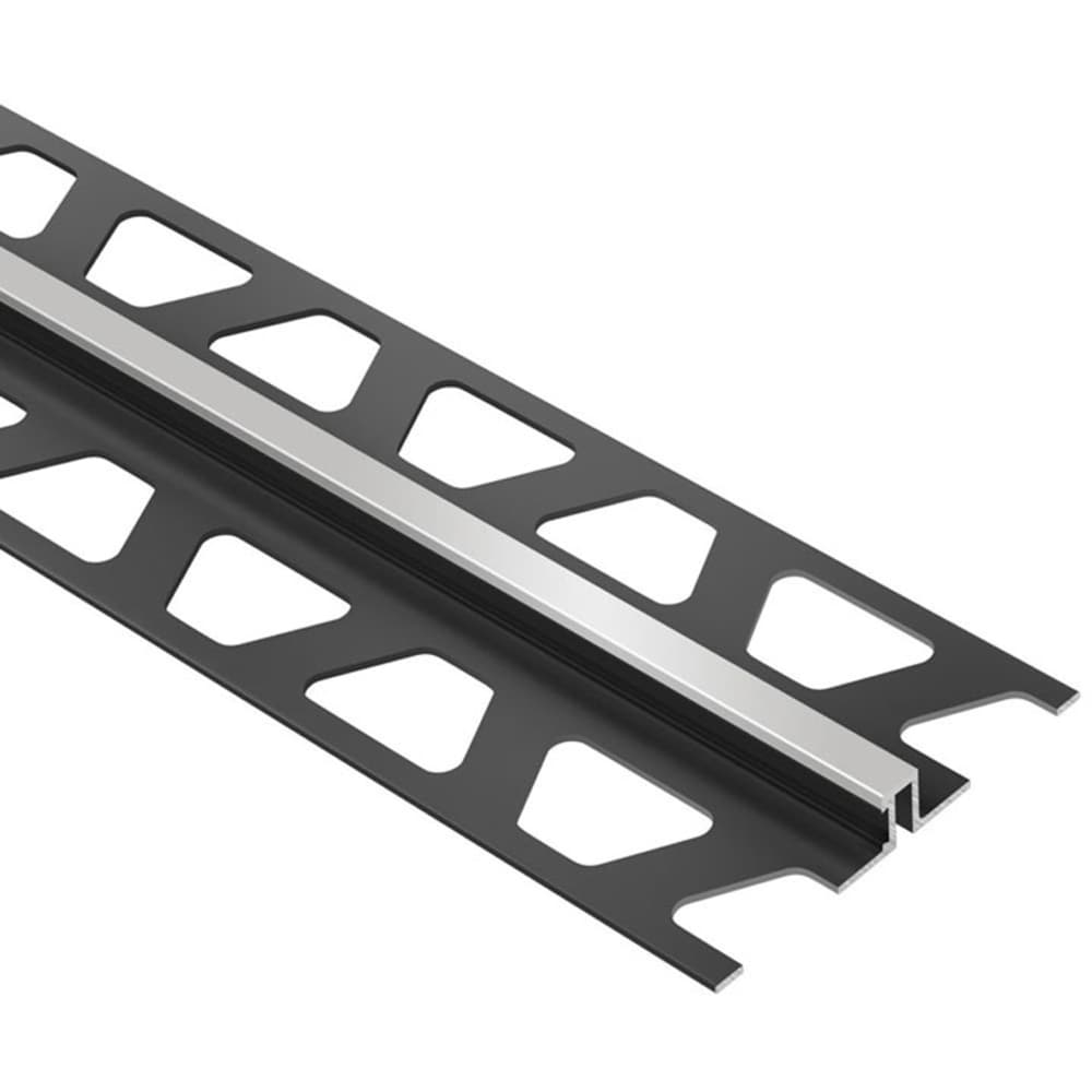 Schluter Systems BWS100PG Dilex-BWS 0.375-in W x 98.5-in L Classic grey PVC Movement joint Tile Edge Trim