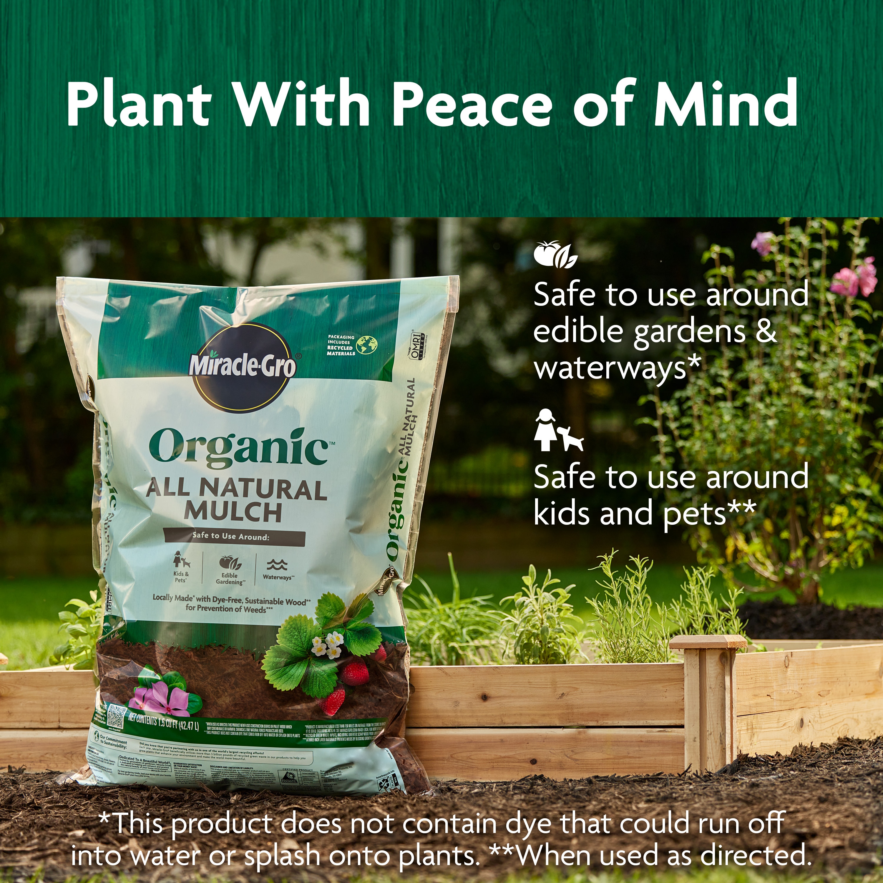 Miracle-Gro 8855943 Bagged-Mulch - View #6