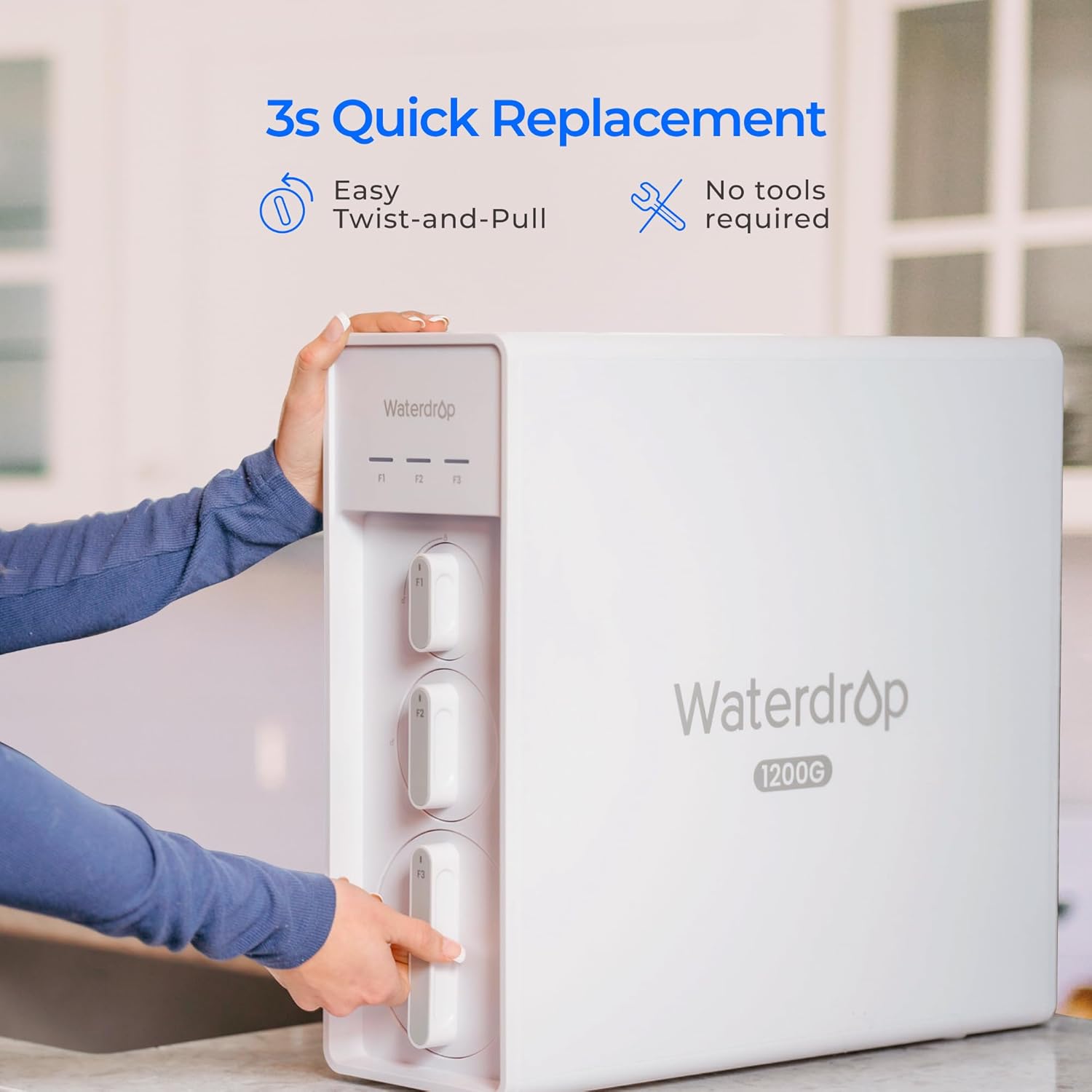 Waterdrop B-WD-X12-3F2F1 Under-Sink-Filtration-Systems - View #3