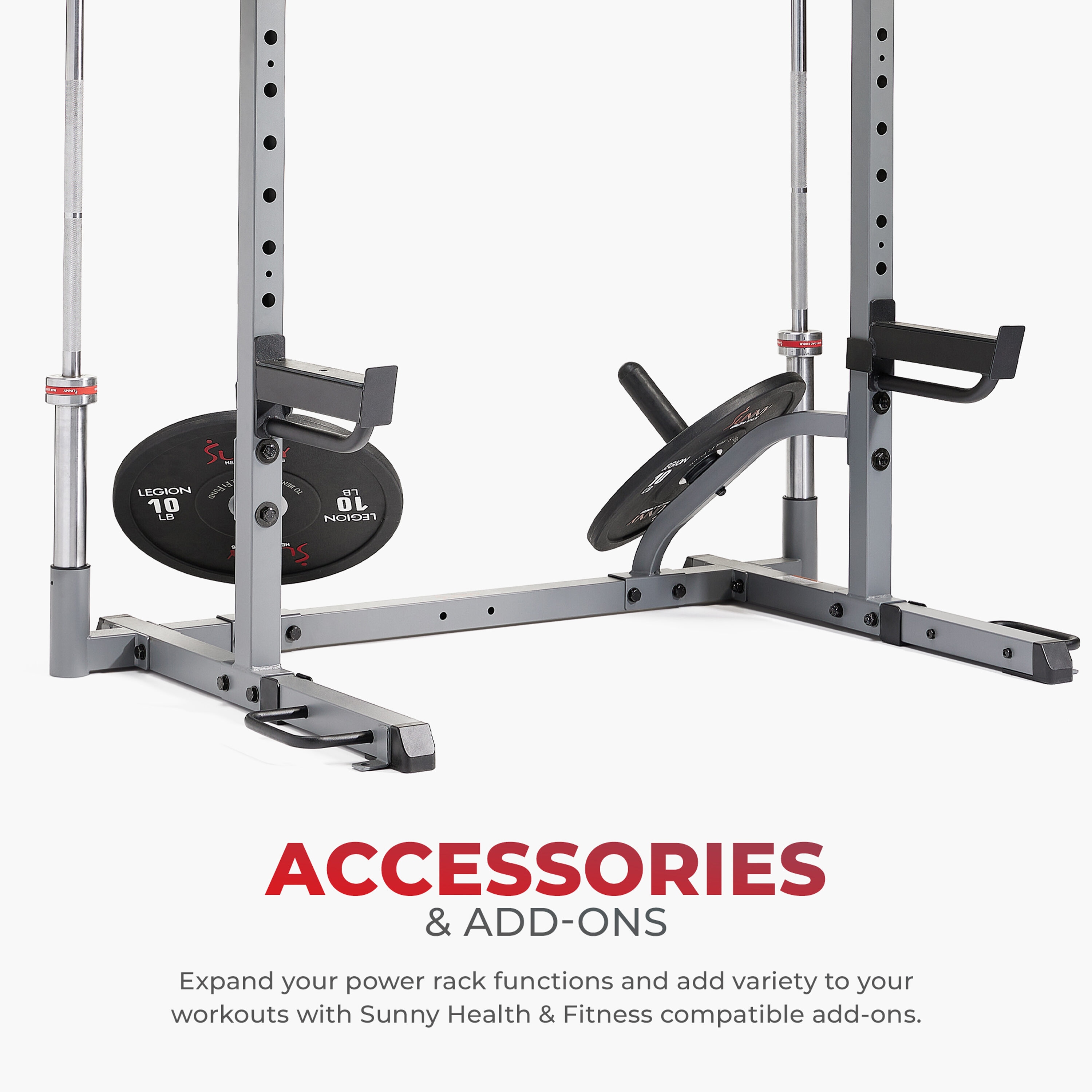 Sunny Health & Fitness Sunny Health and Fitness PowerVersa Series AllInOne  Strength Training Squat Rack And Bench Power Cage SFXF921041 in the  Strength Training Machines department at
