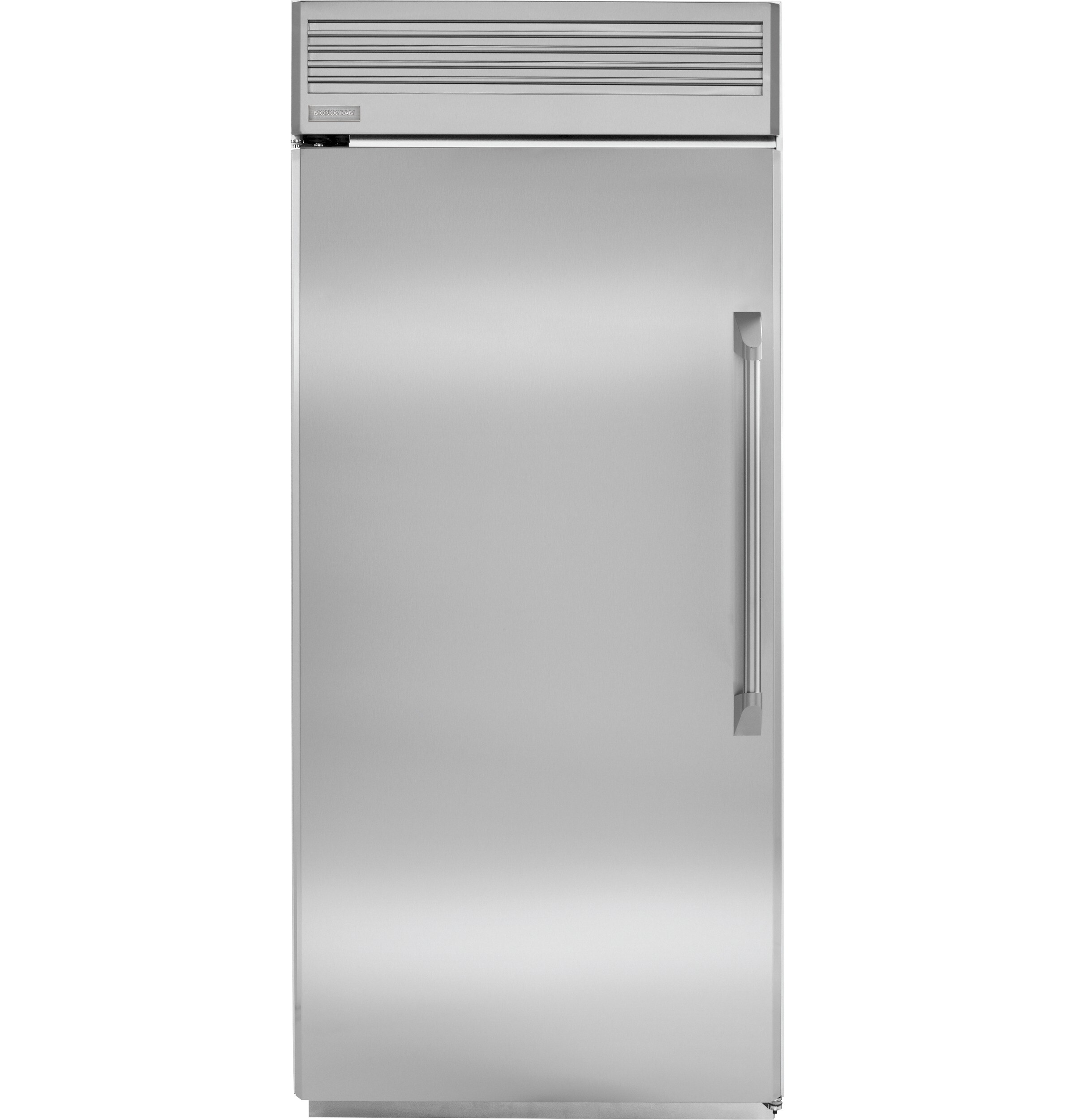 Monogram ZIRP360NHLH 21.97-cu ft Freezerless Refrigerator (Stainless Steel)