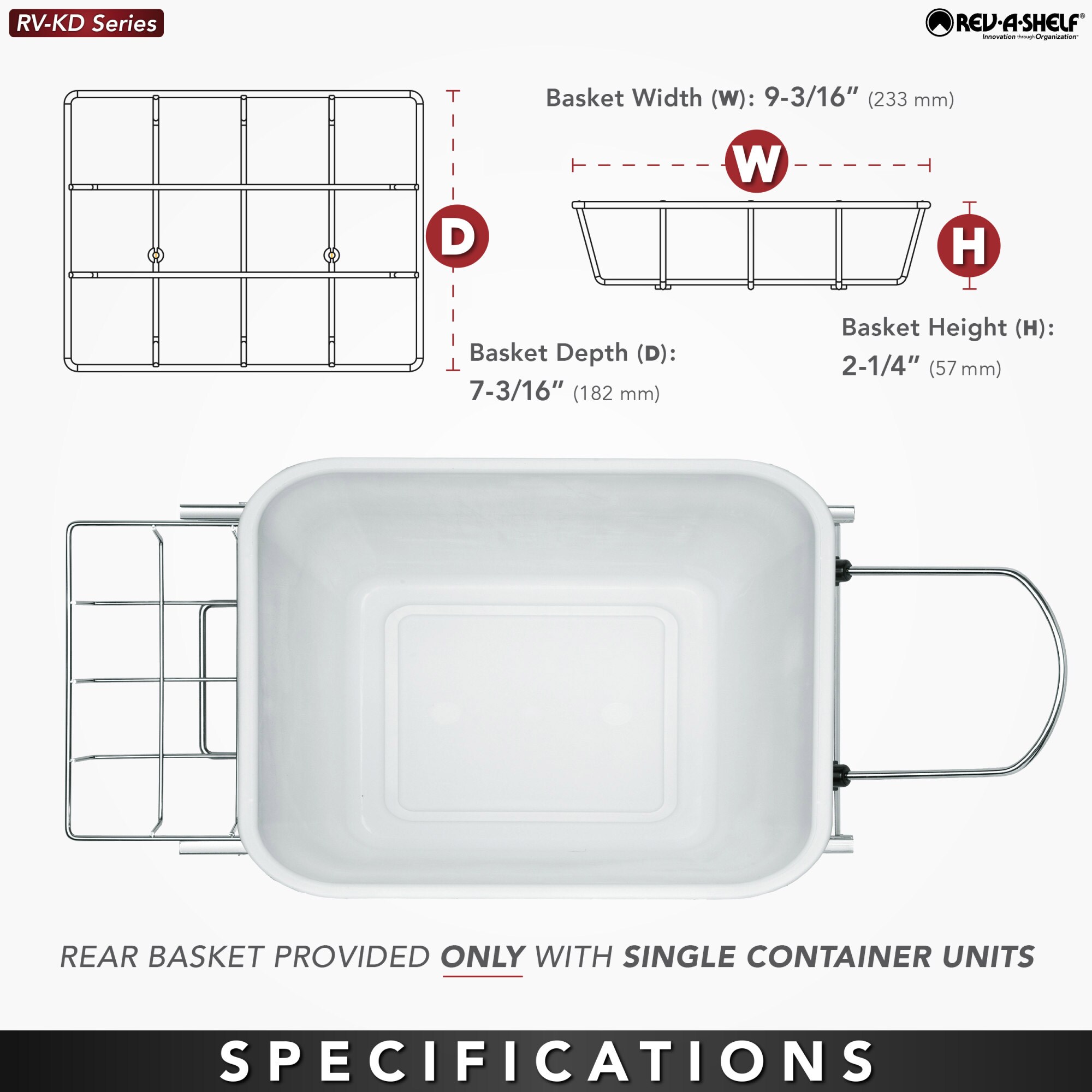 Rev-A-Shelf 252033 Pullout-Trash-Cans - View #5