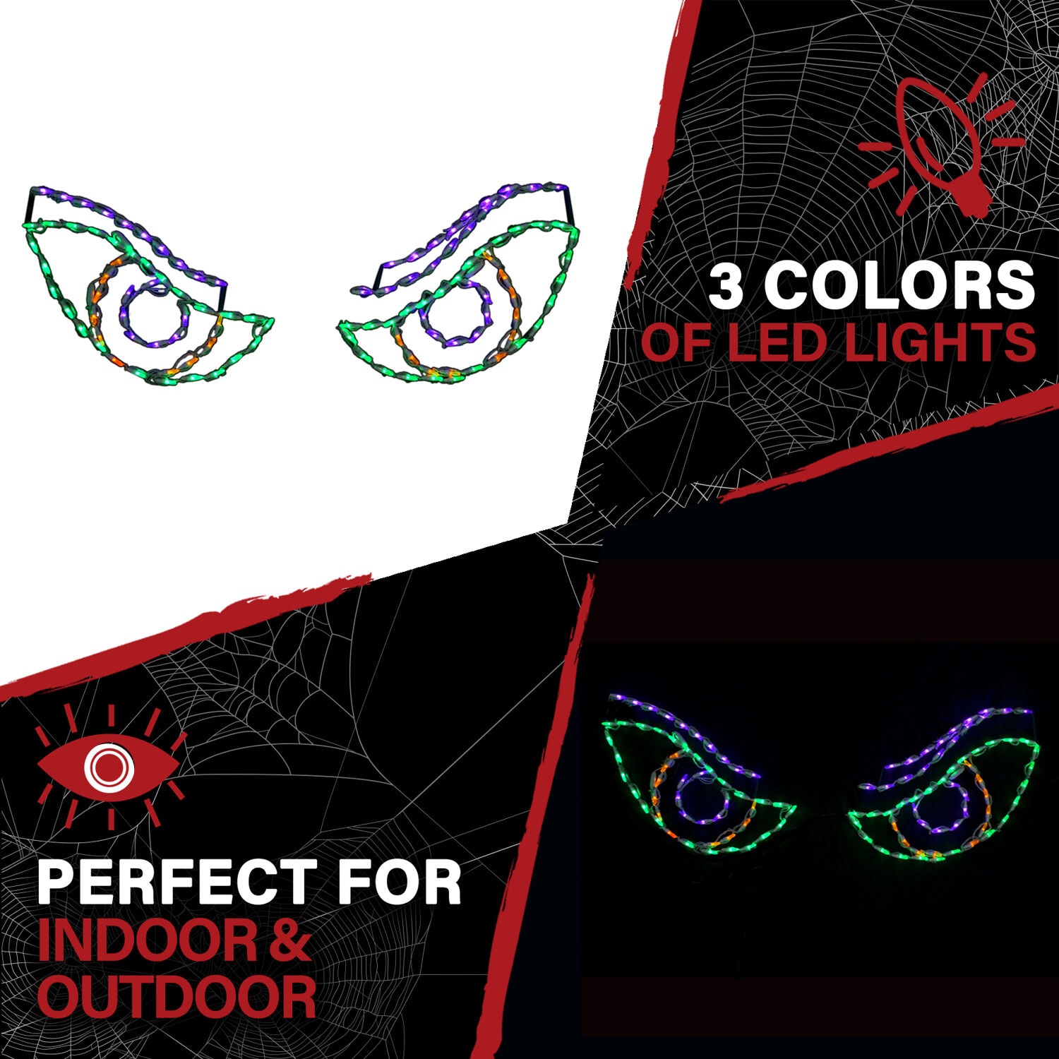 Haunted Hill Farm FFHELED022-EYE0-MLT Halloween-String-Lights - View #4