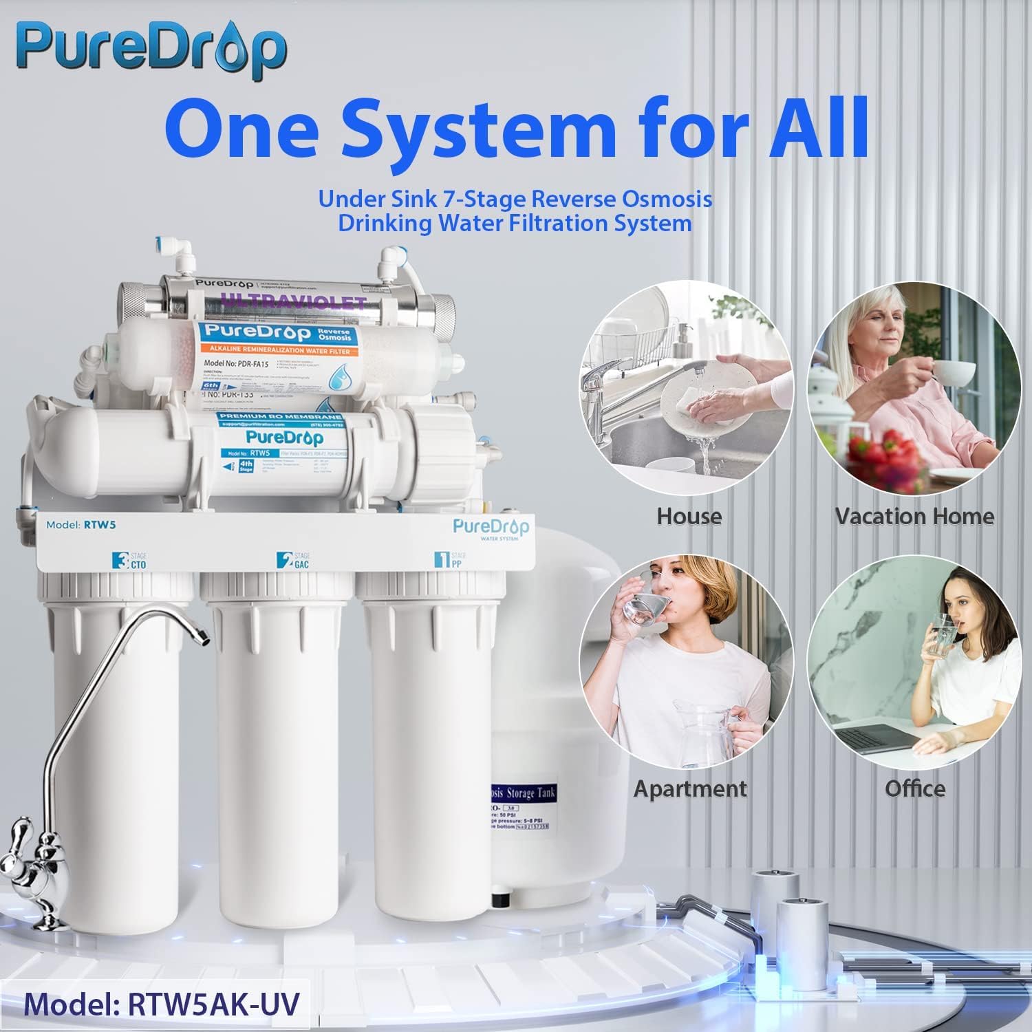 PureDrop RTW5AK-UV Under-Sink-Filtration-Systems - View #4