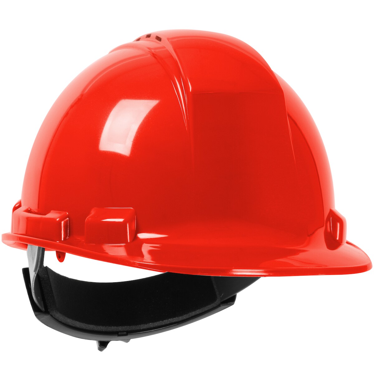 Dynamic Whistler Quick Adjusting Ratchet Type I Vented Red Hard Hat #280-HP241RV-15