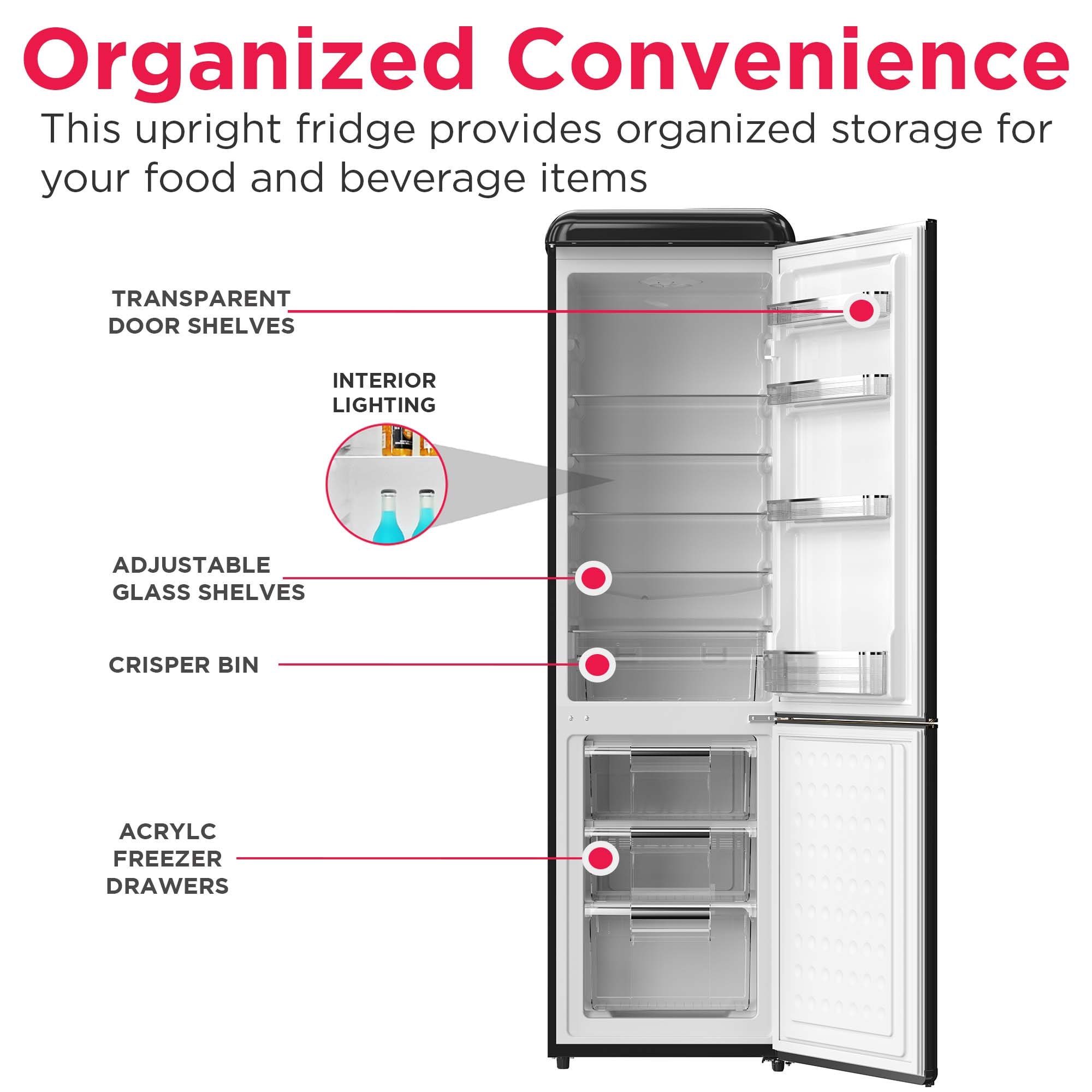 Frigidaire EFR941-BLACK Bottom-Freezer-Refrigerators - View #6