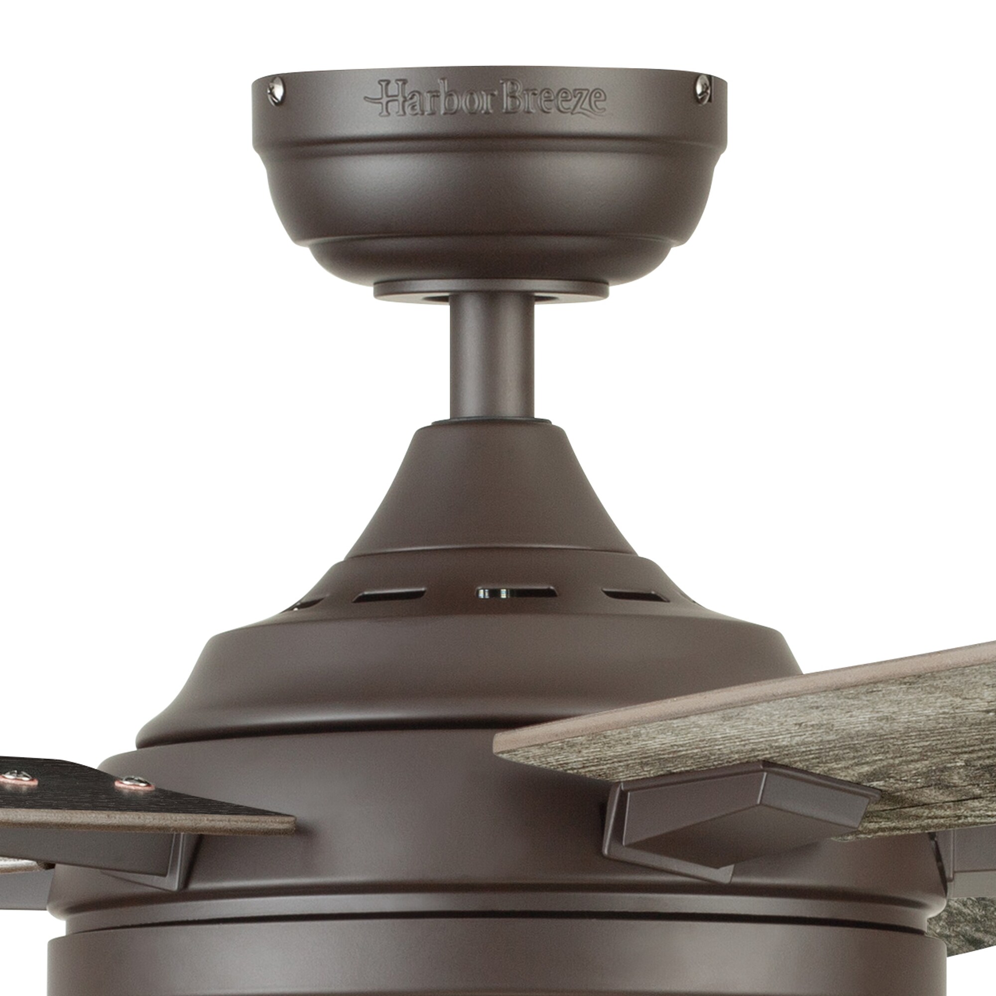 Harbor Breeze Summersville 52in Bronze with Driftwood/Auburn Blades