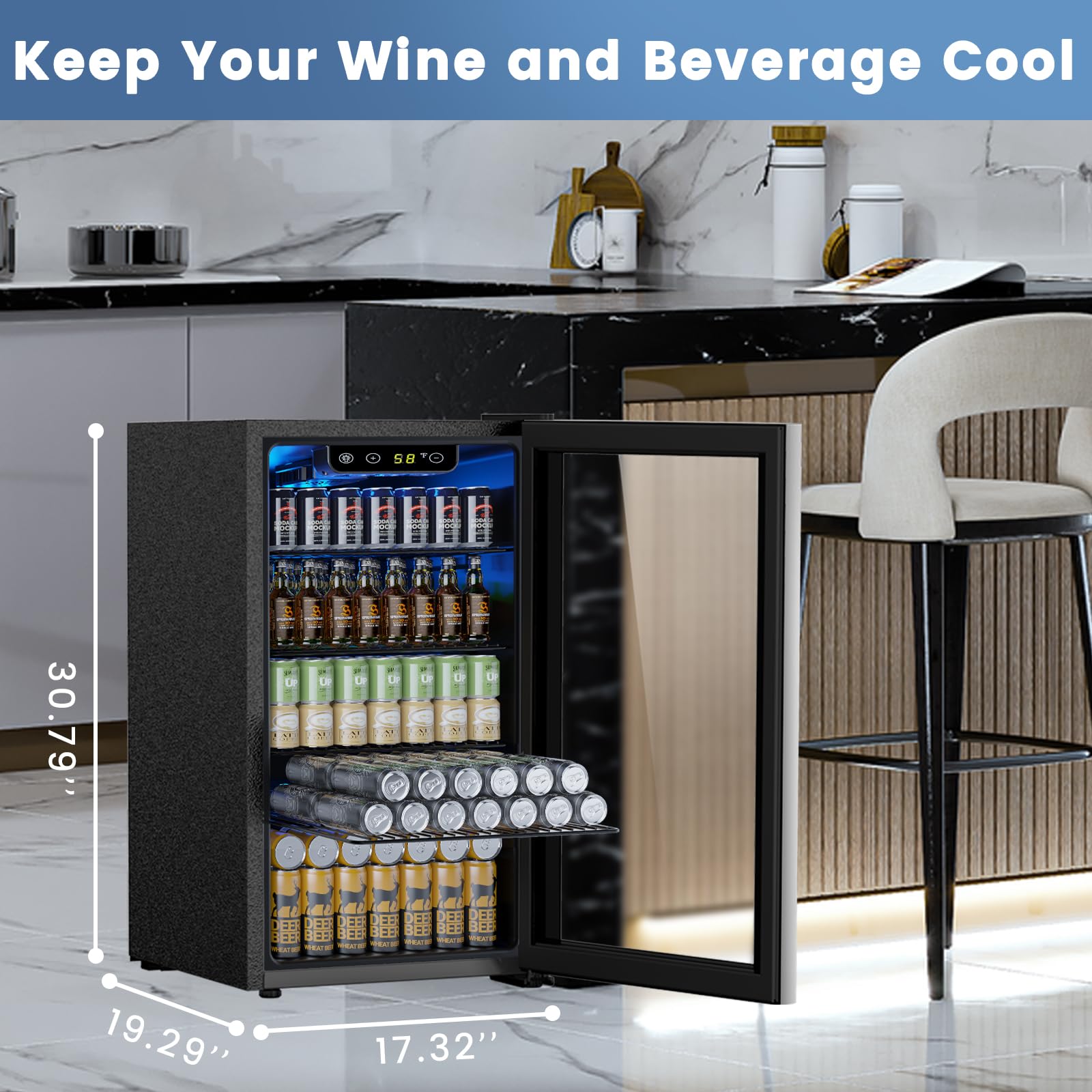 COWSAR W5899SBH Wine-Chillers - View #5