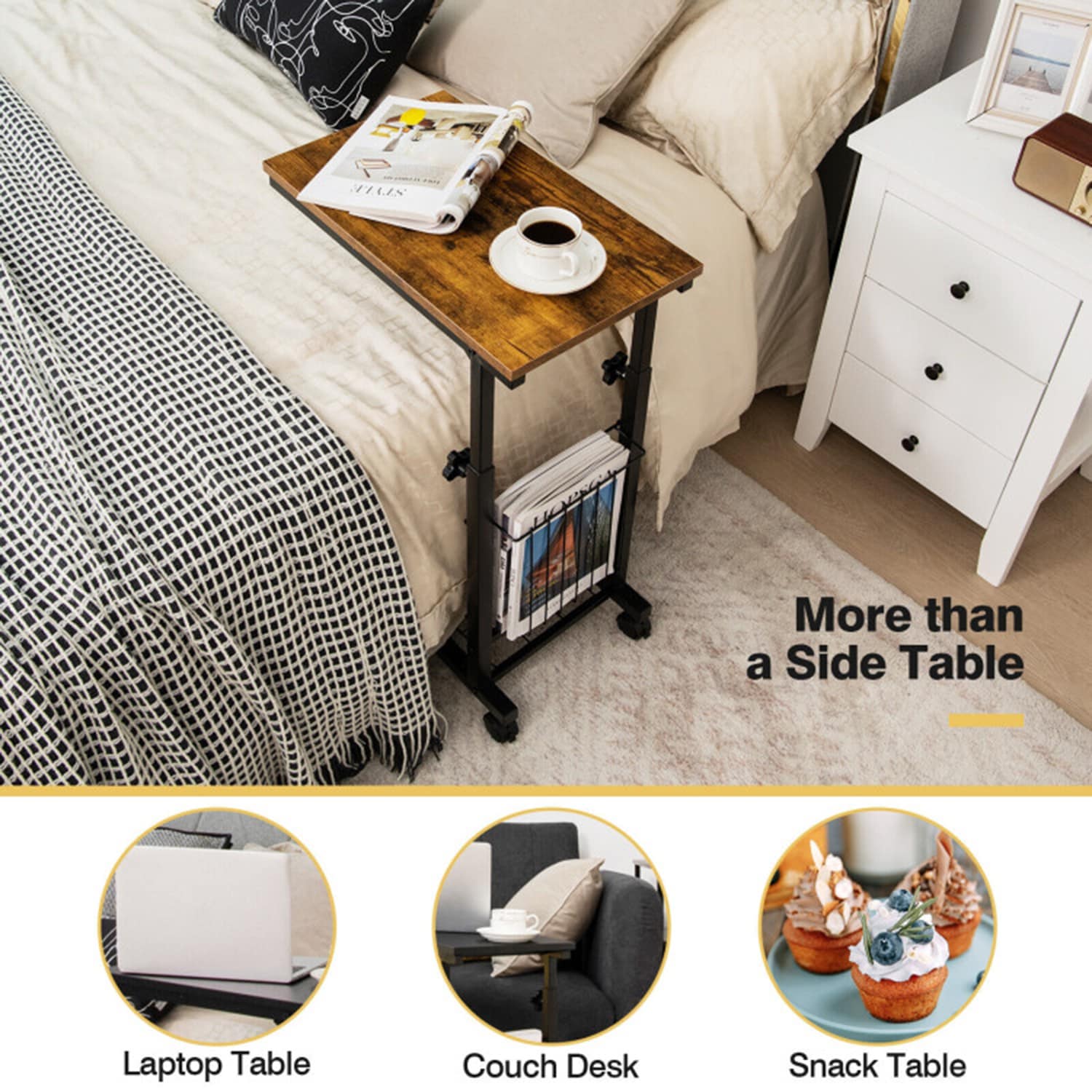 GZMR WF01-KS-V1-BKOR End-Tables - View #3