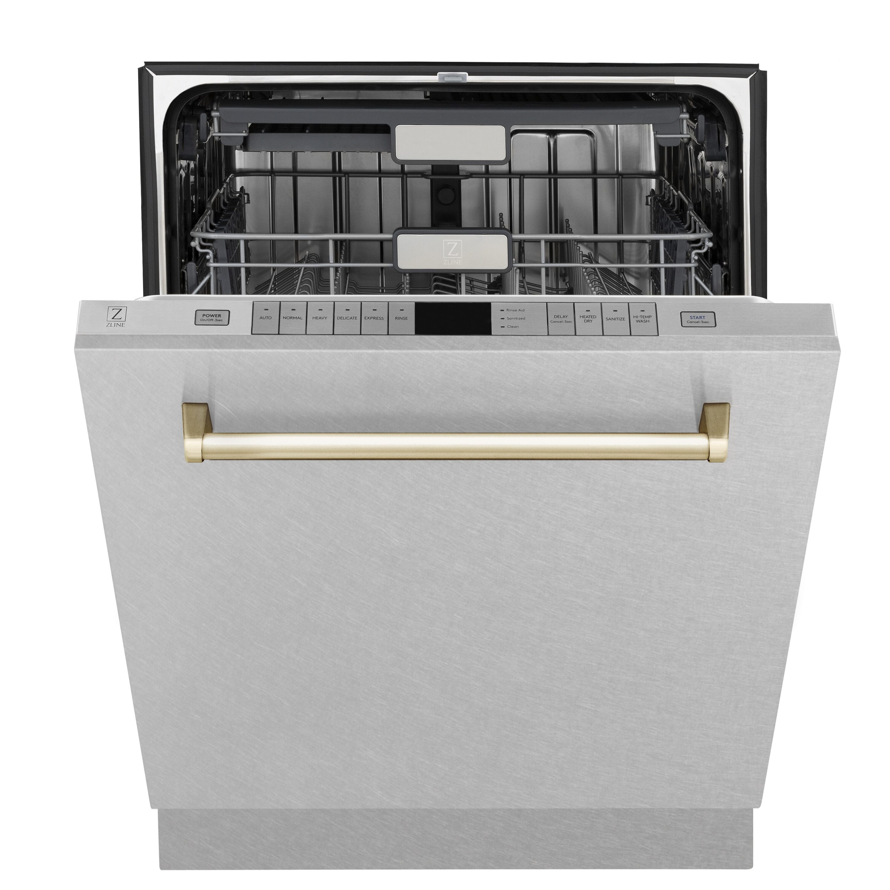 ZLINE KITCHEN & BATH DWMTZ-SN-24-G Builtin-Dish - View #4