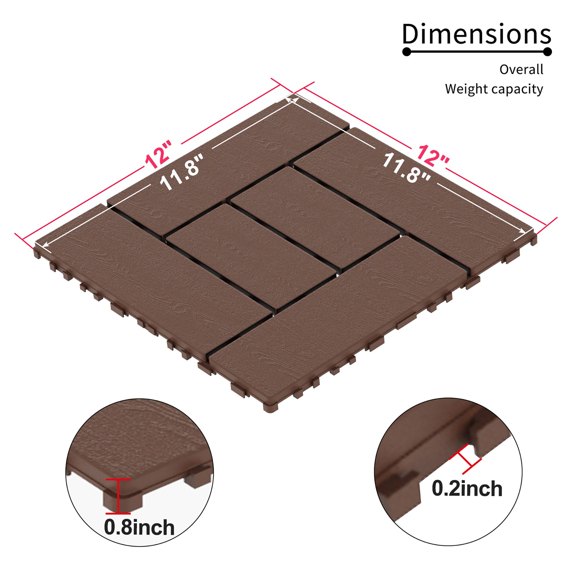 Boho Havens DW3022P251853 Deck-Tiles - View #4