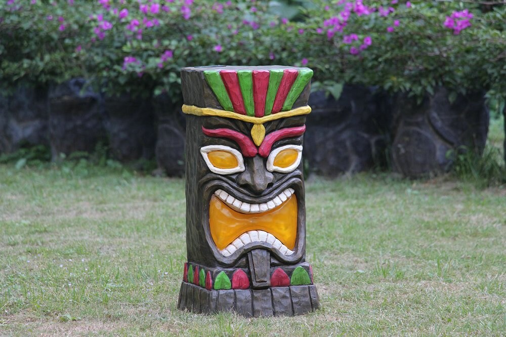 Green Bay Packers Tiki Team Totem Garden Statue