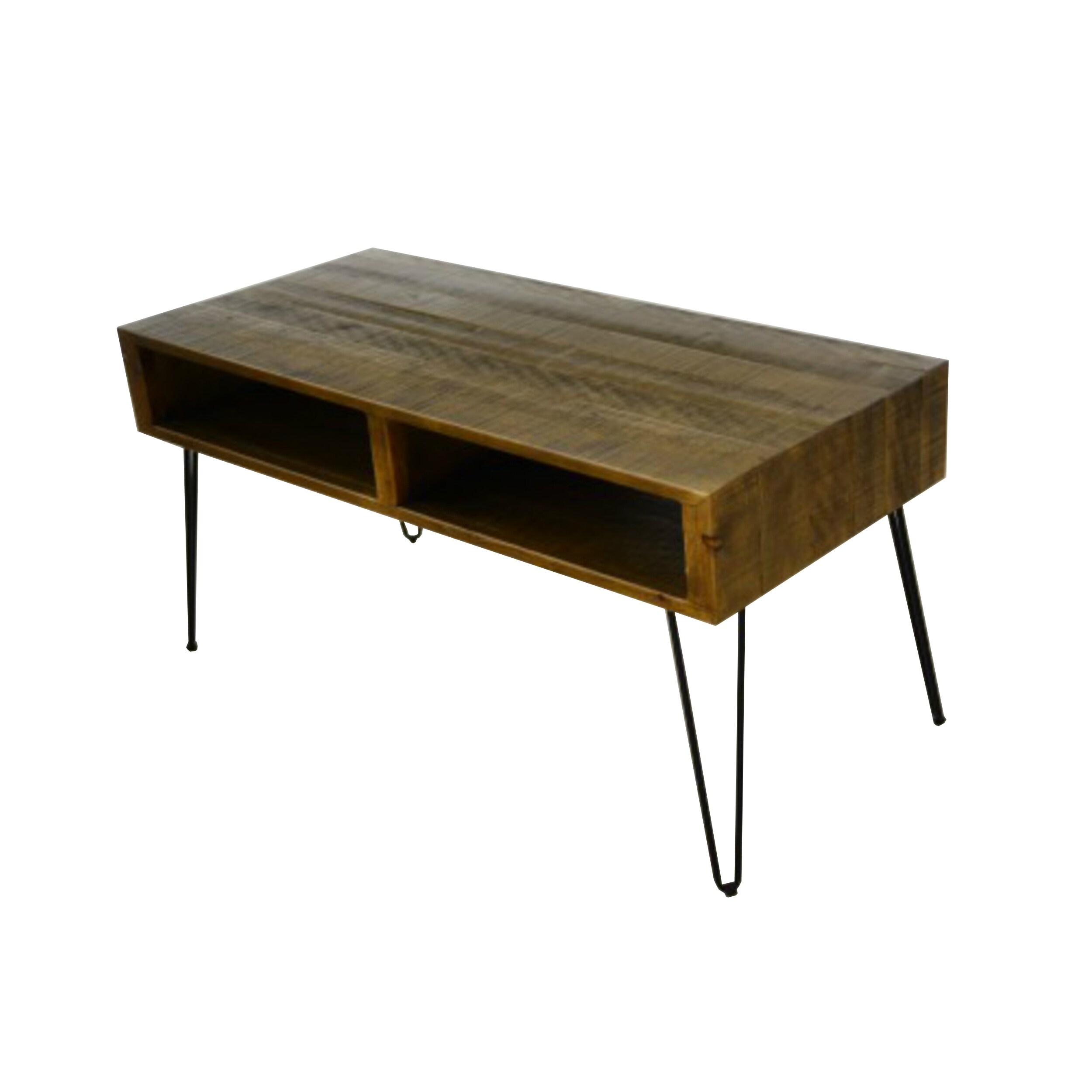 Sumyeg LH-G10105964 Brown Wood Modern Coffee Table with Storage