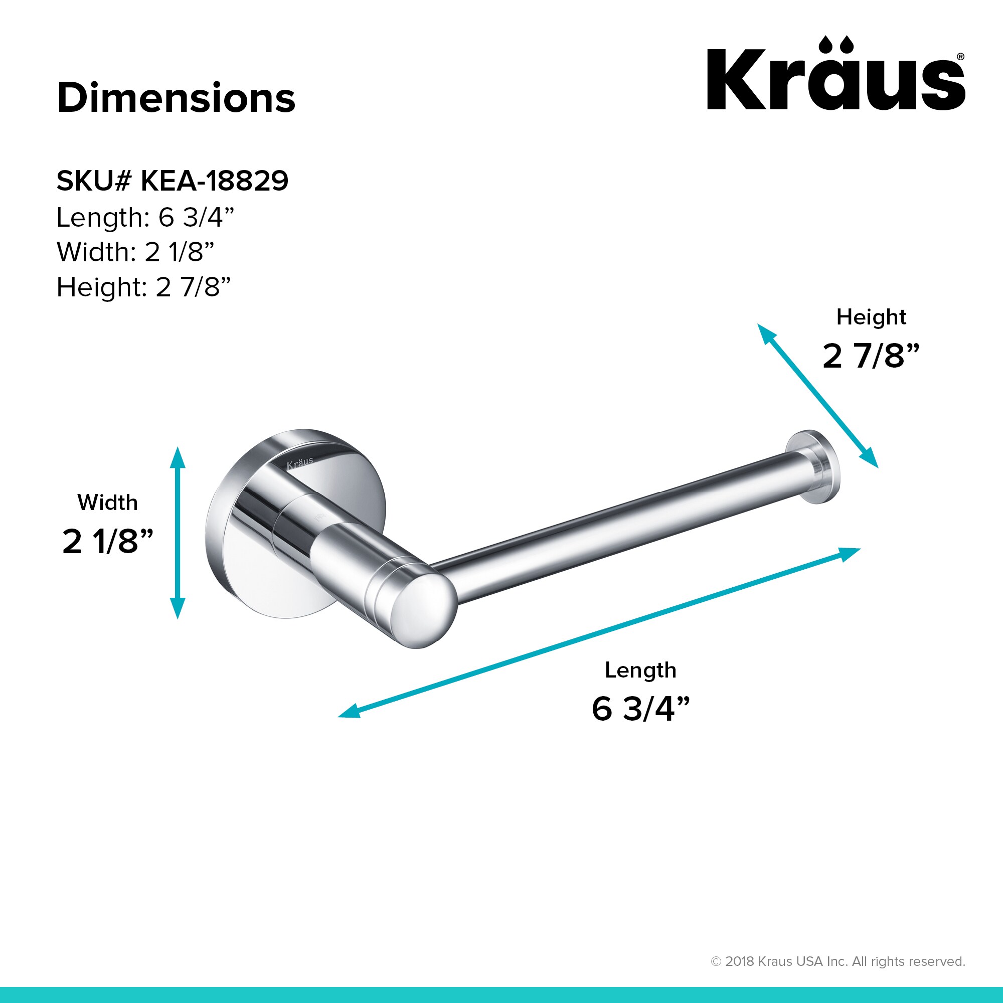 Kraus C-KEA-188CH Decorative-Bath-Hardware-Kits - View #7