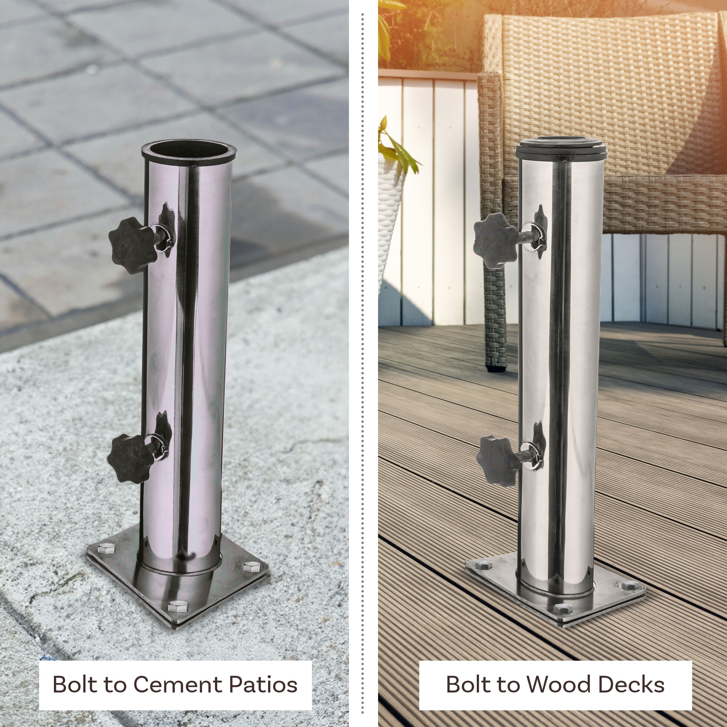 Pure Garden 50-LG1482 Umbrella-Bases - View #5