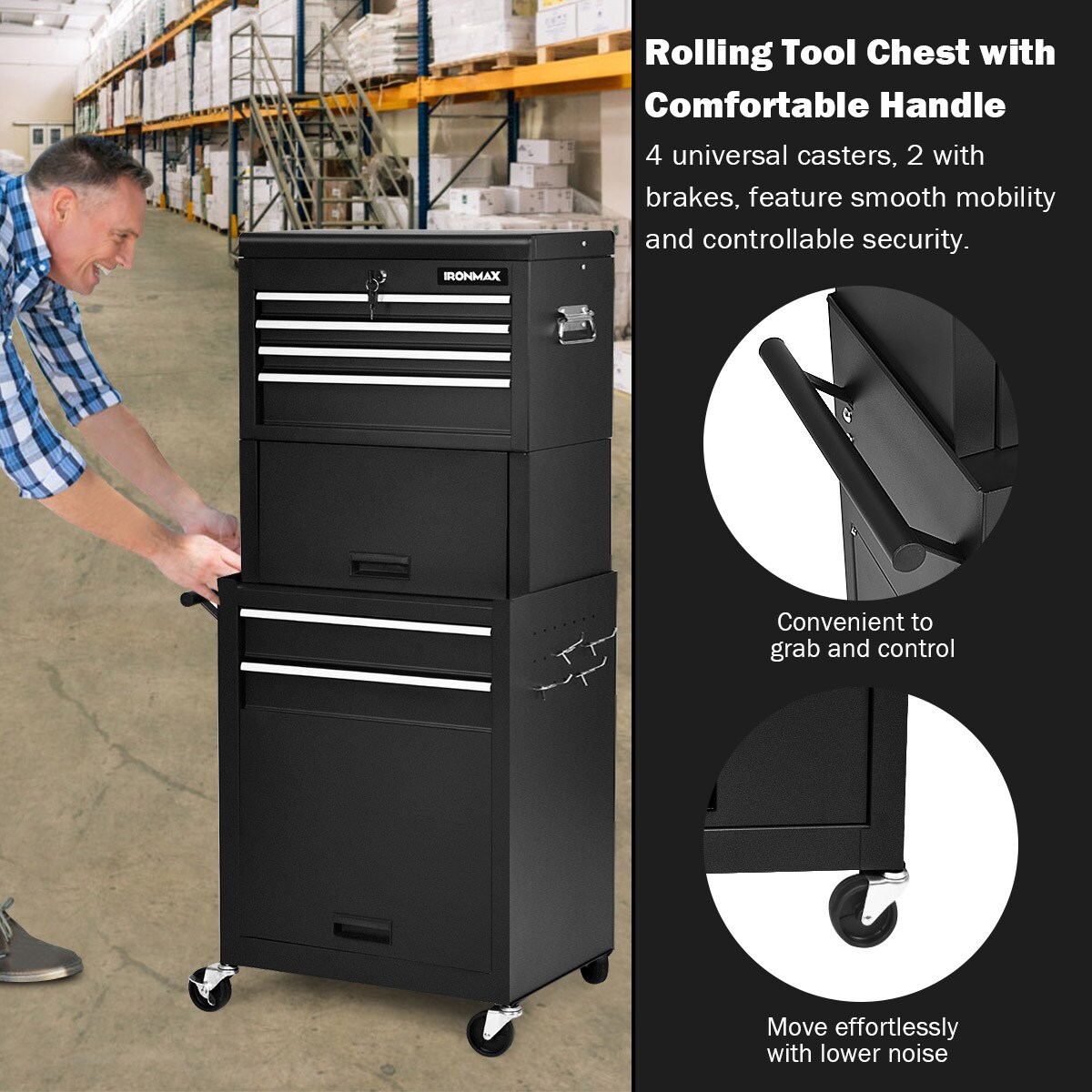 Goplus TL35209BK Tool-Chest-Combos - View #9