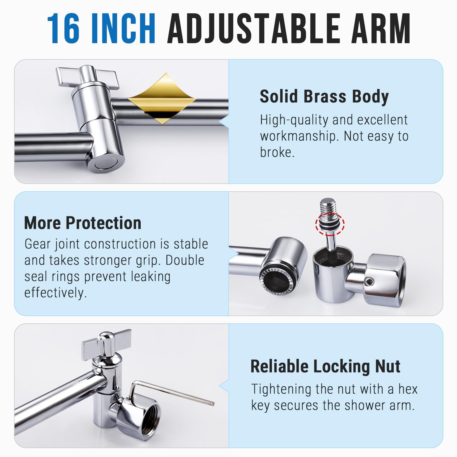 Yichuhaoxi LYI0707Y100 Showerhead-Bar-Panels - View #6