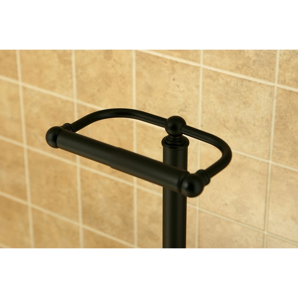 Kingston Brass CC200 Vintage Free Standing Spring Bar Toilet Paper ...